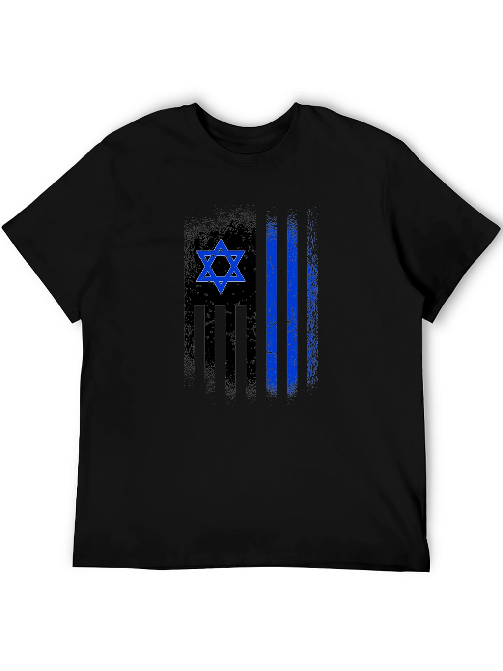 Distressed Israeli Flag T-Shirt