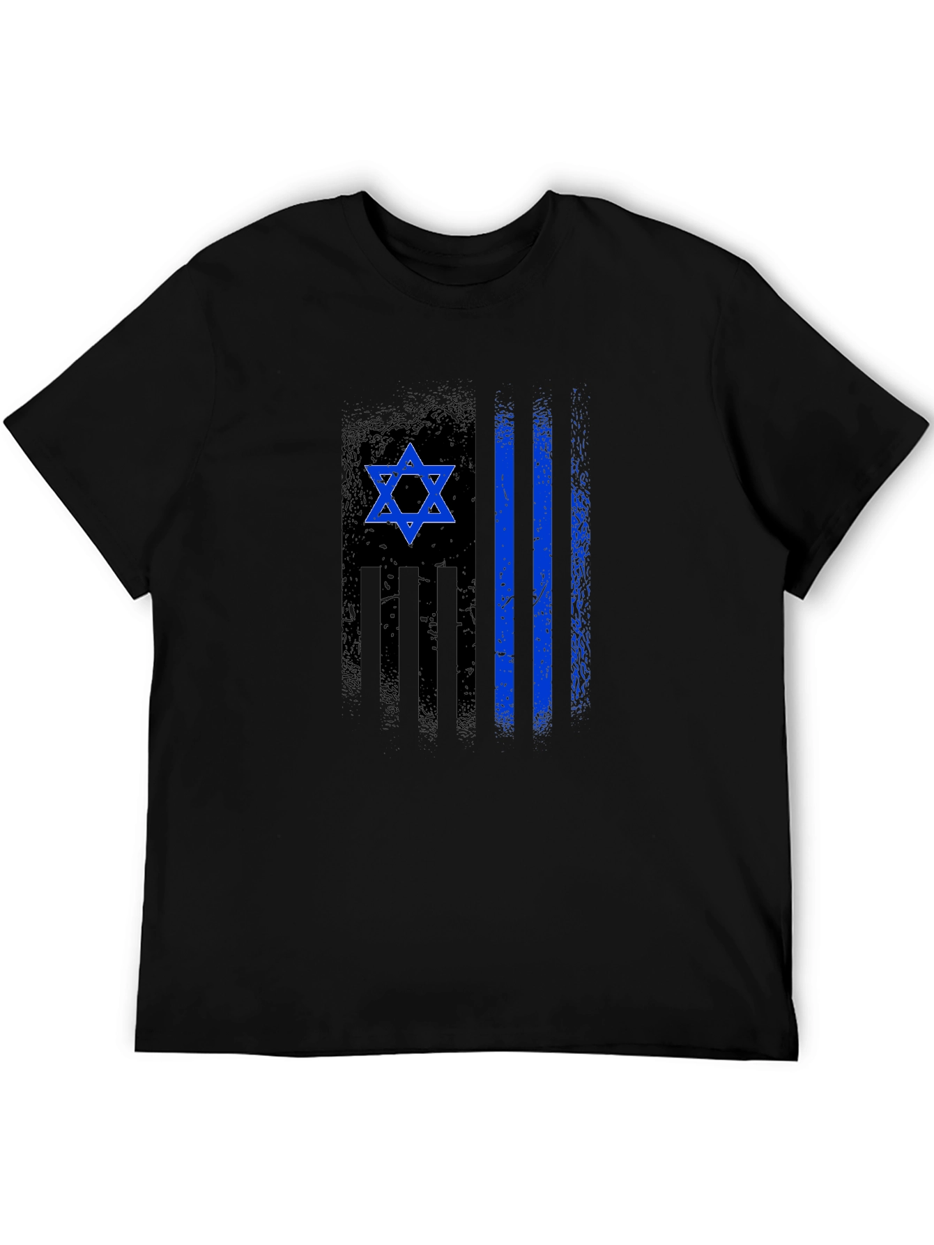 Distressed Israeli Flag T-Shirt