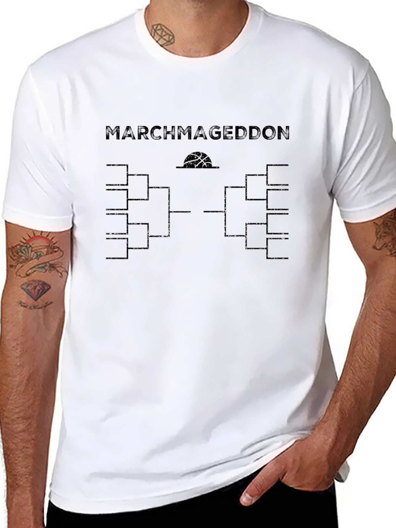 Marchmageddon Basketball Bracket T-Shirt
