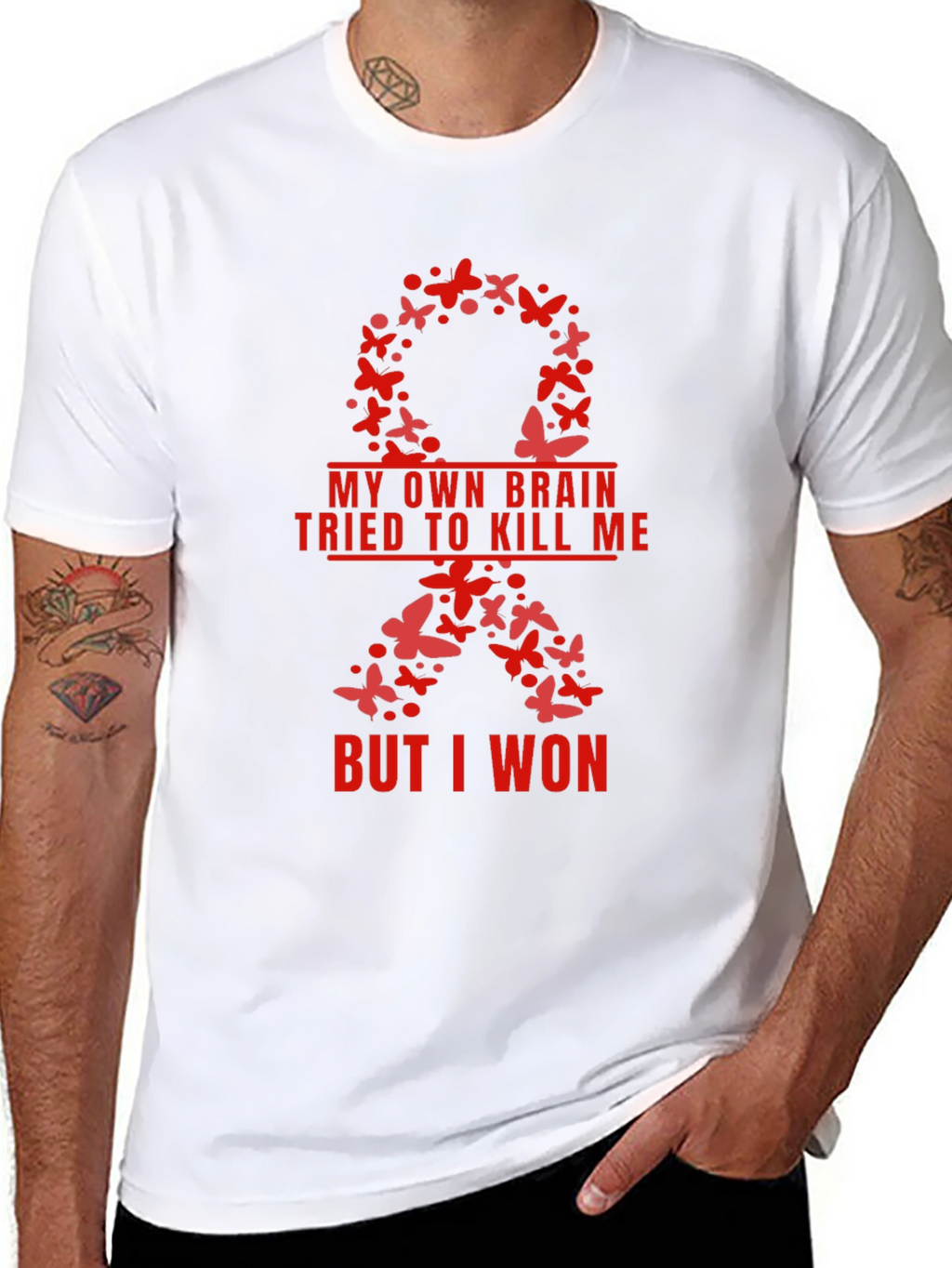 My Brain Tried to Kill Me T-Shirt