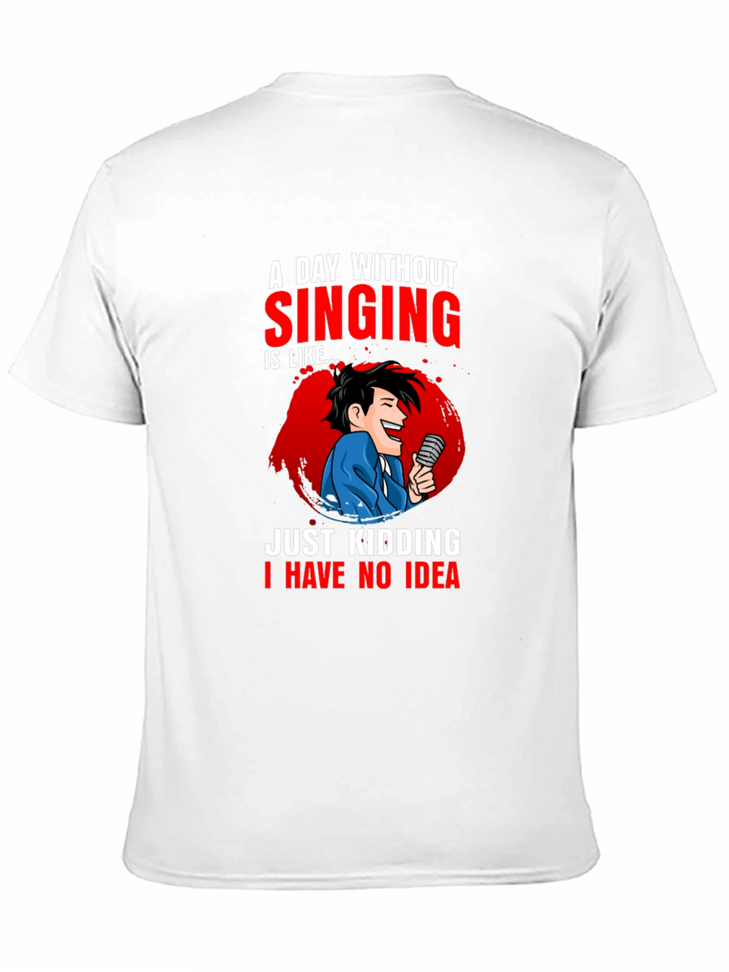 Singing Humor Graphic Tee