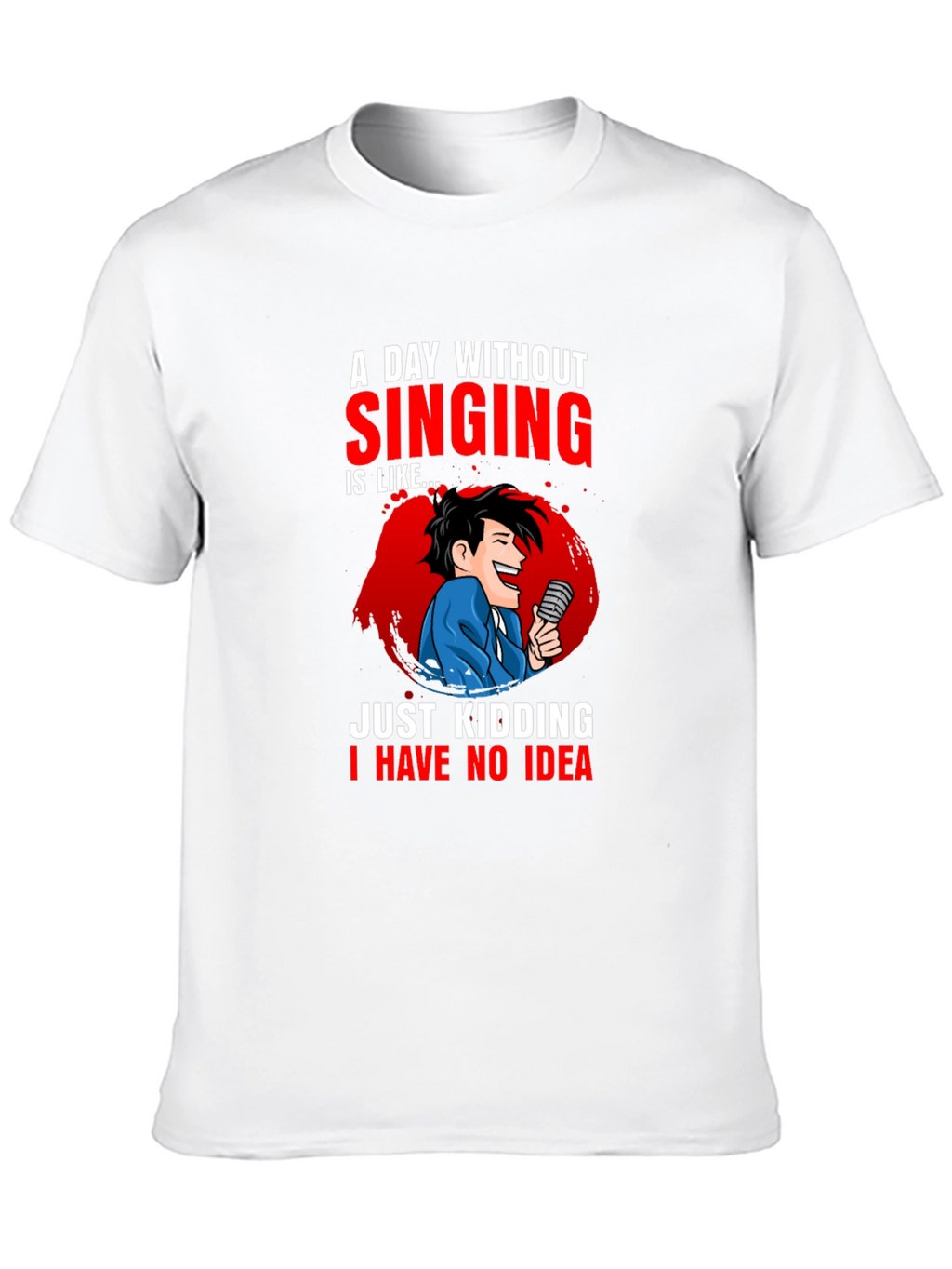Singing Humor Graphic Tee