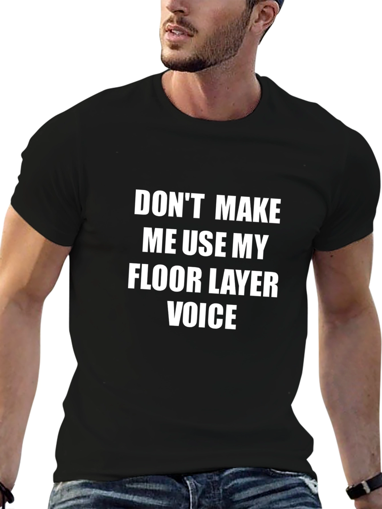 Floor Layer Voice T-Shirt - Funny Job Pride