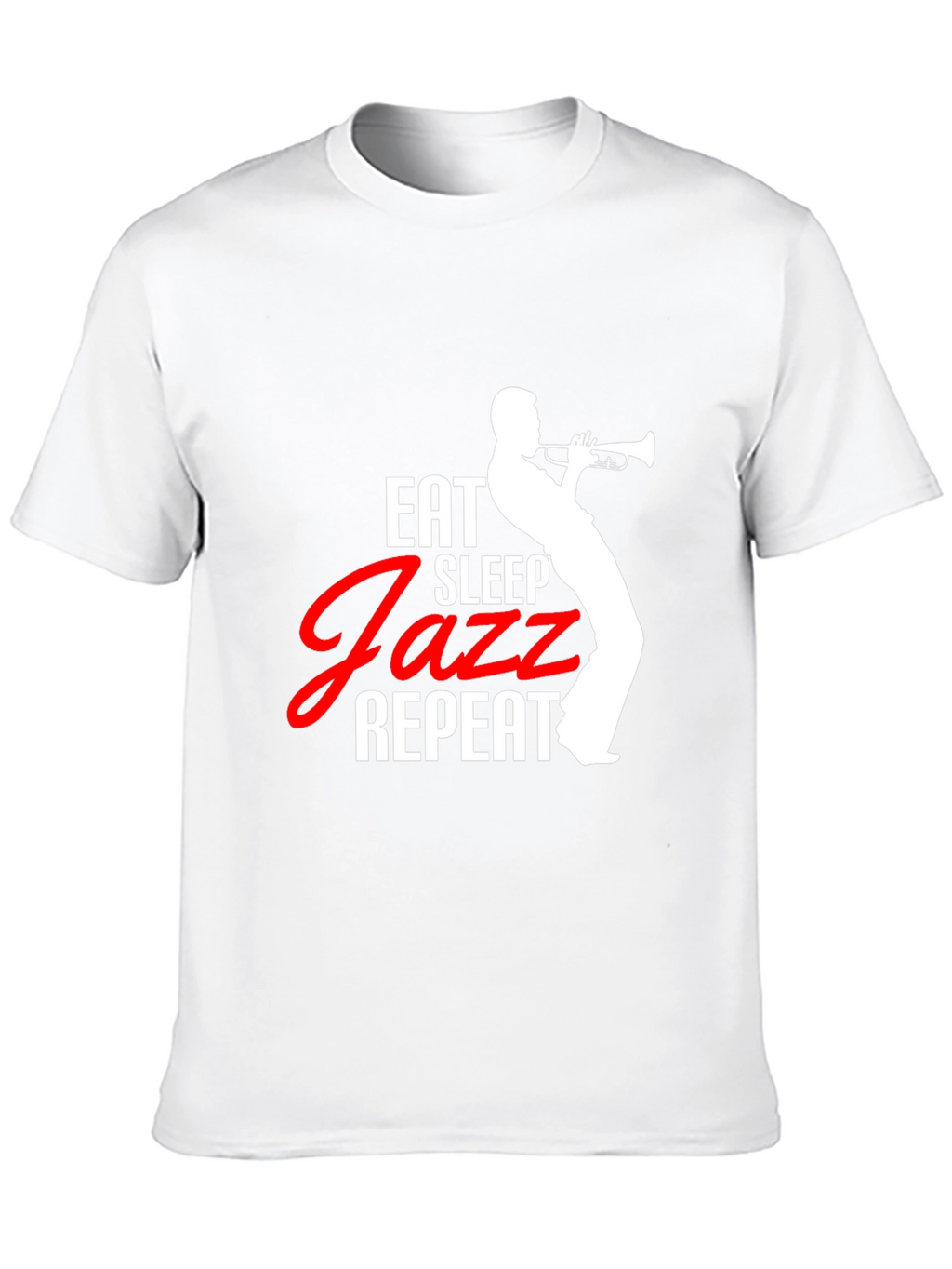 Eat Sleep Jazz Repeat T-Shirt - Music Lover Tee