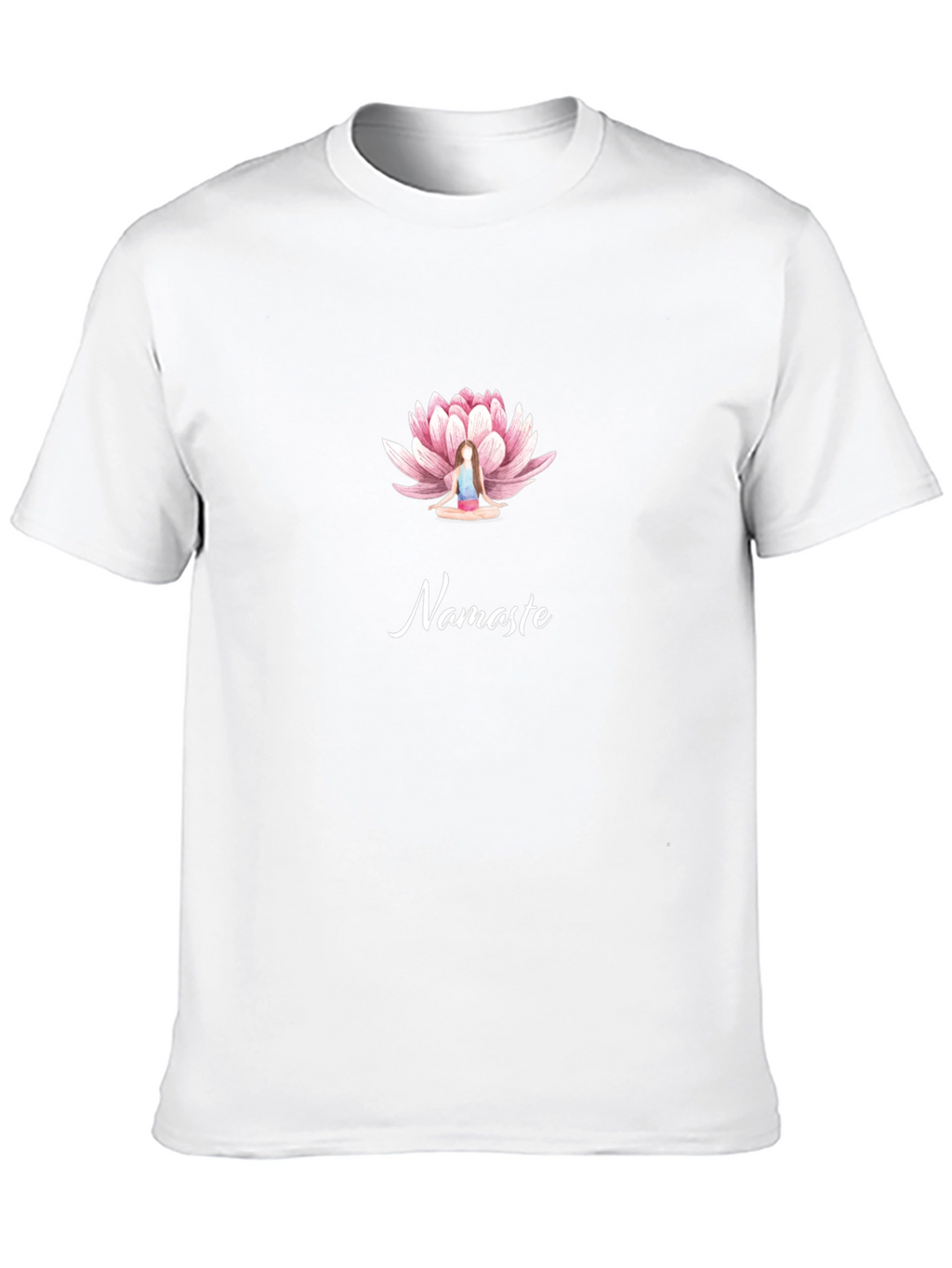 Namaste Lotus Yoga Graphic Tee