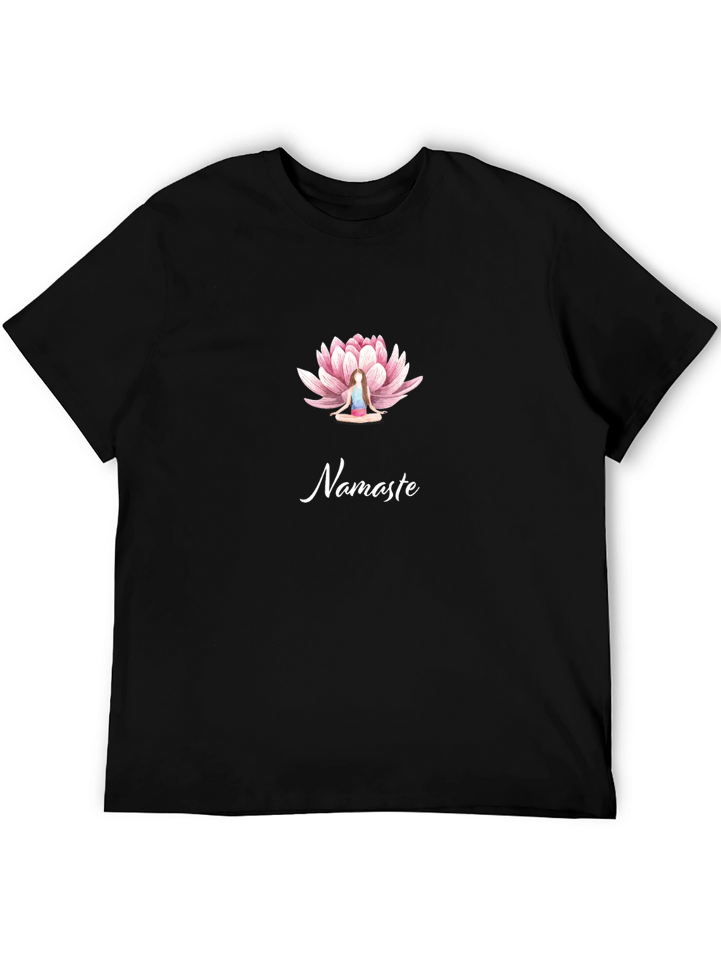 Namaste Lotus Yoga Graphic Tee