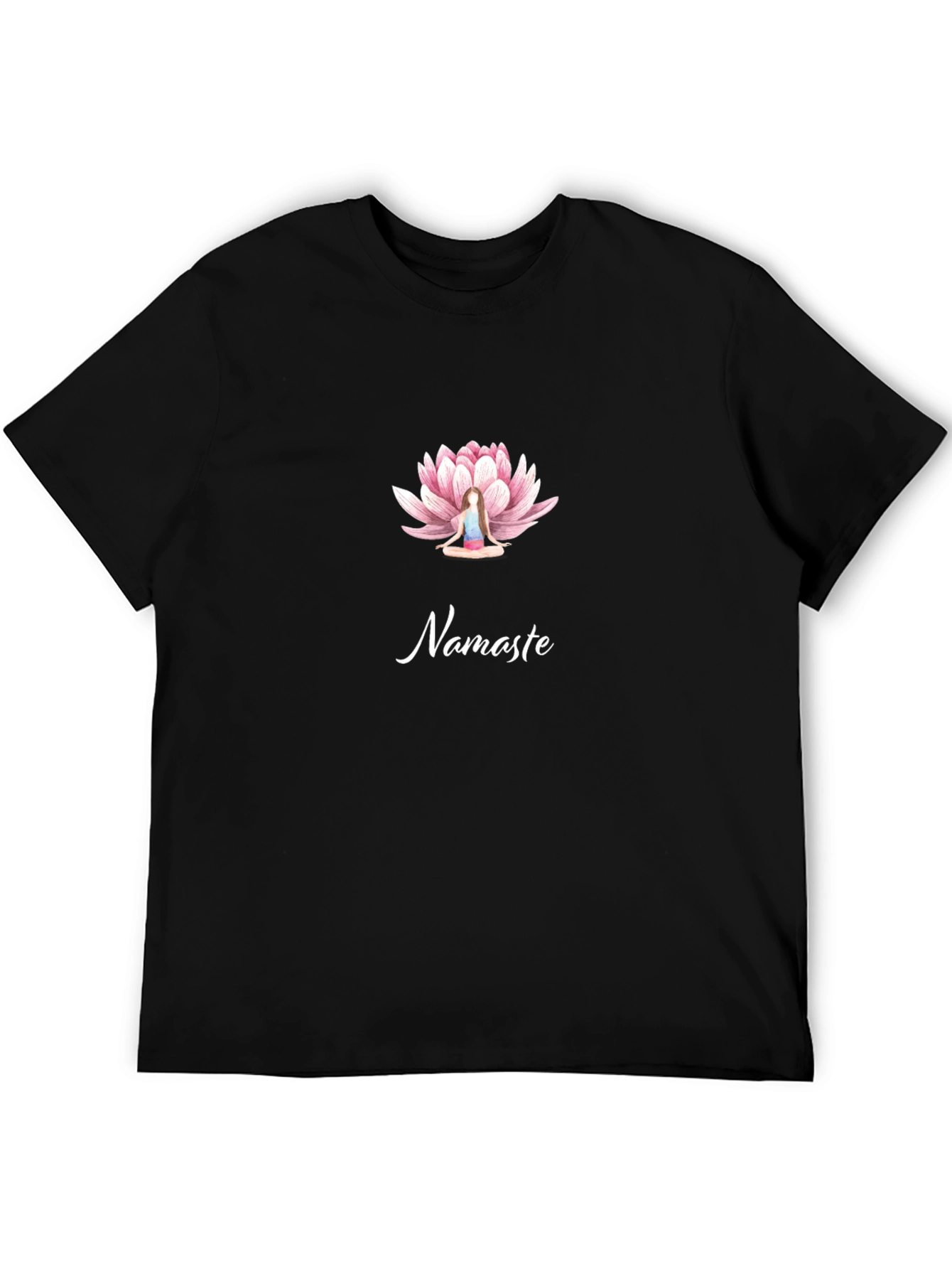 Namaste Lotus Yoga Graphic Tee