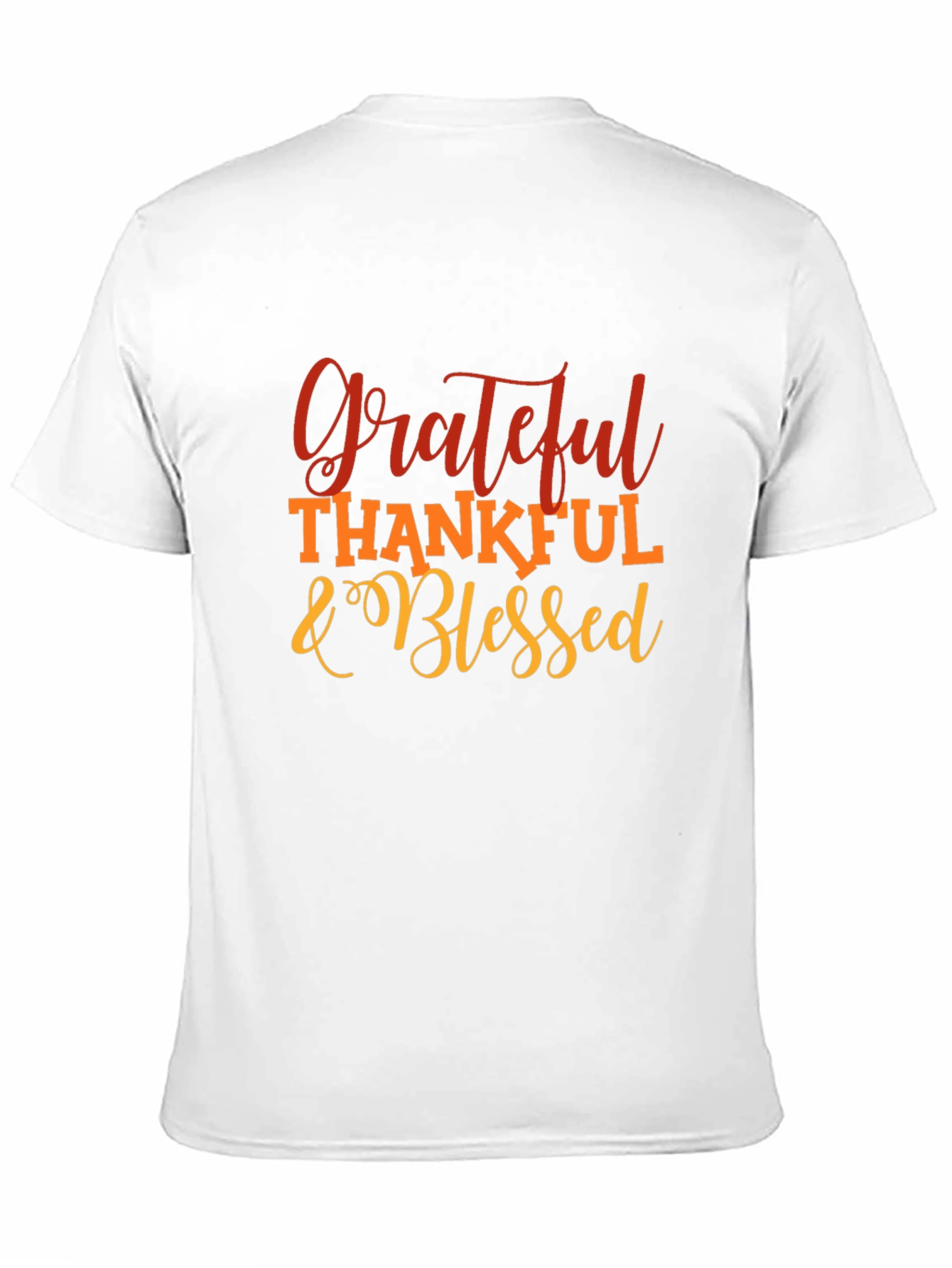 Grateful Thankful Blessed Graphic Tee
