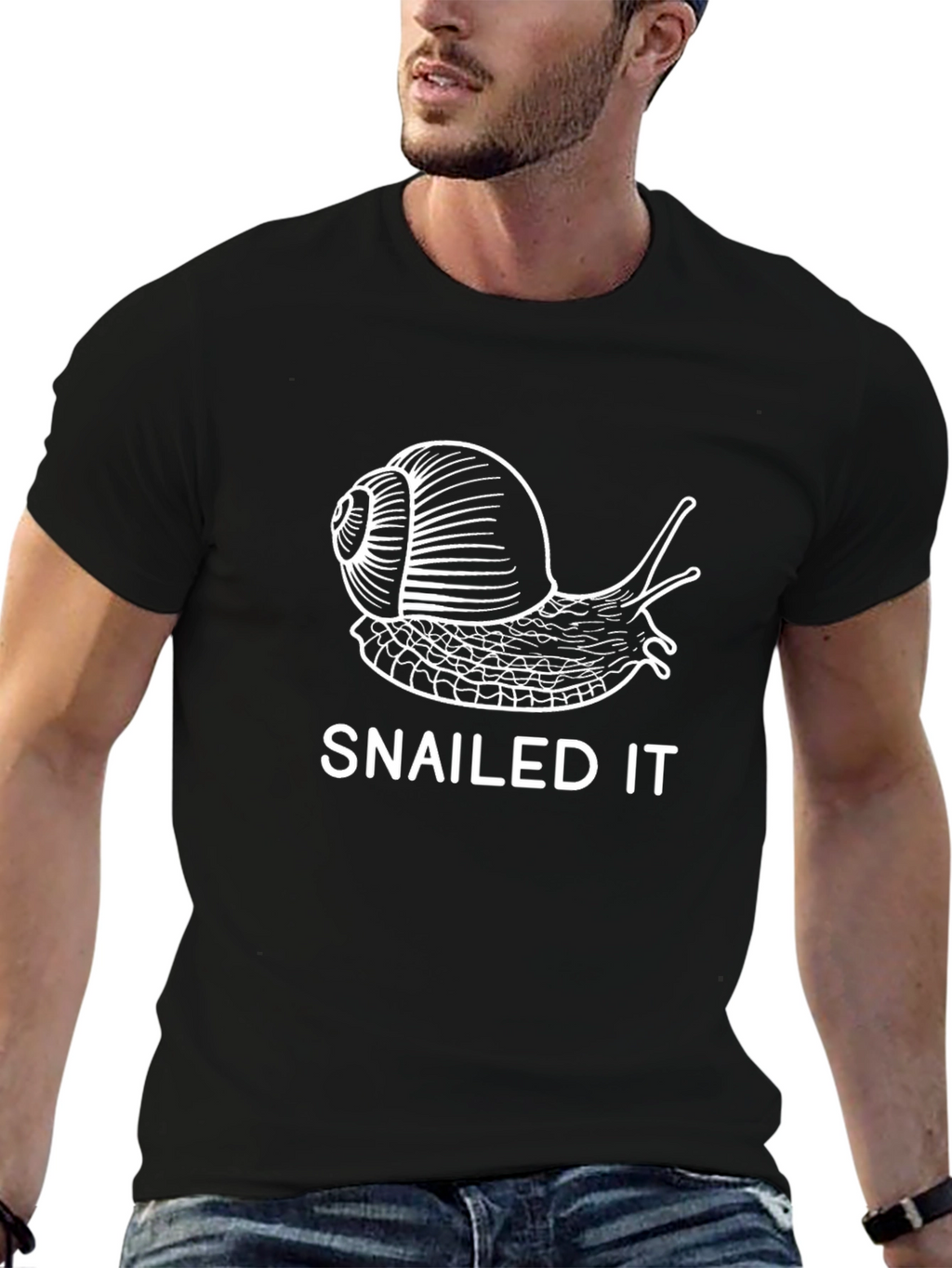Snailed It Funny Snail T-Shirt