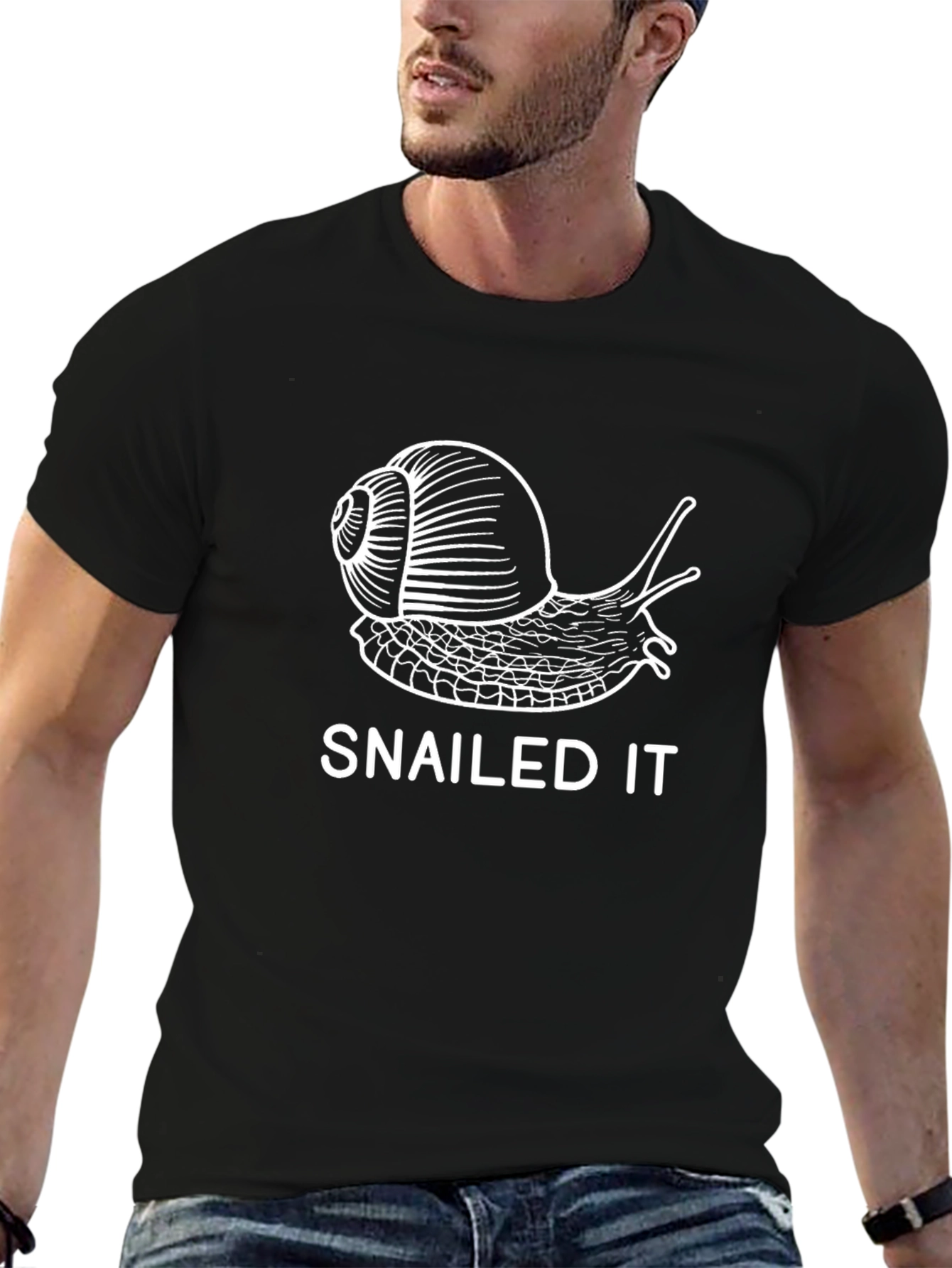 Snailed It Funny Snail T-Shirt