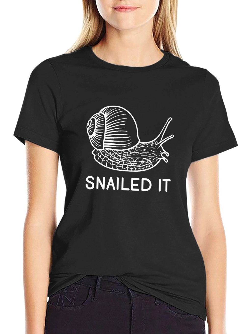 Snailed It Funny Snail T-Shirt