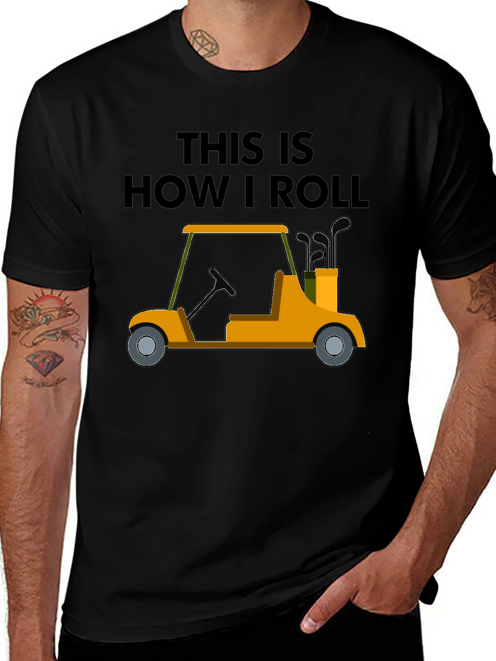 Golf Cart T-Shirt - This Is How I Roll