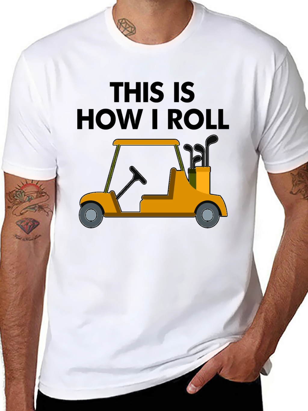 Golf Cart T-Shirt - This Is How I Roll