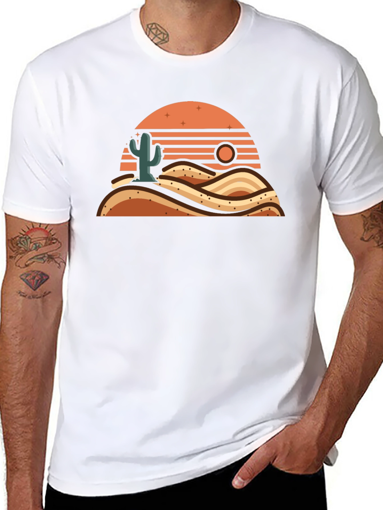 Desert Sunset Graphic Tee