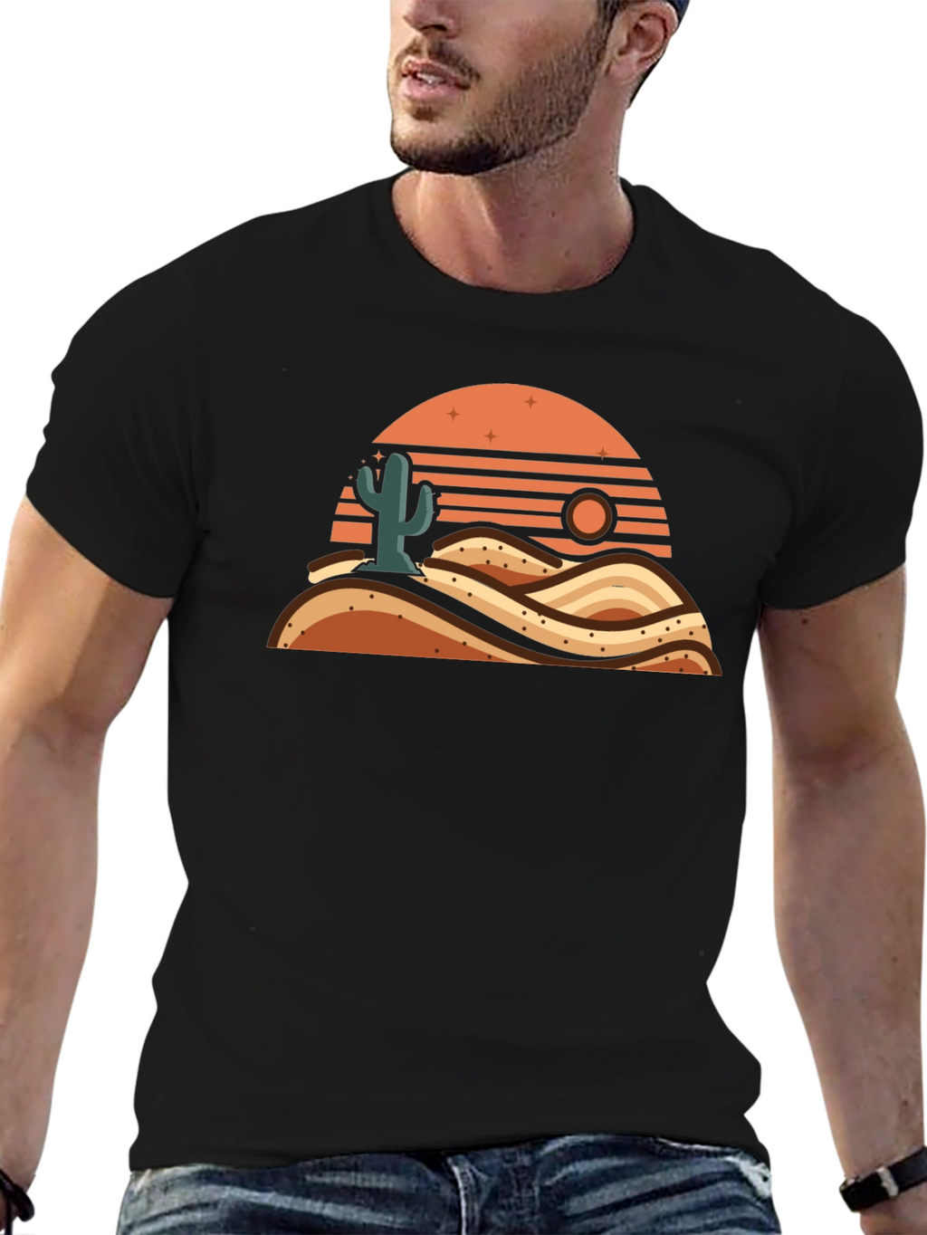 Desert Sunset Graphic Tee