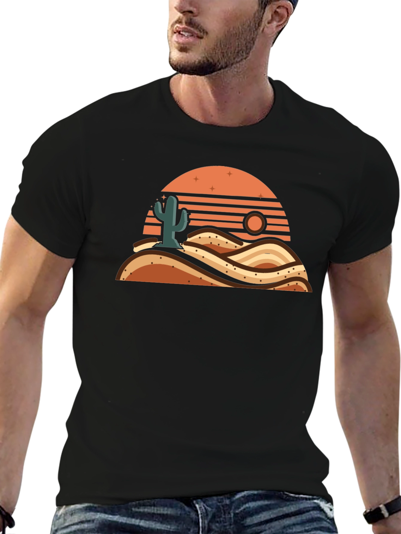 Desert Sunset Graphic Tee