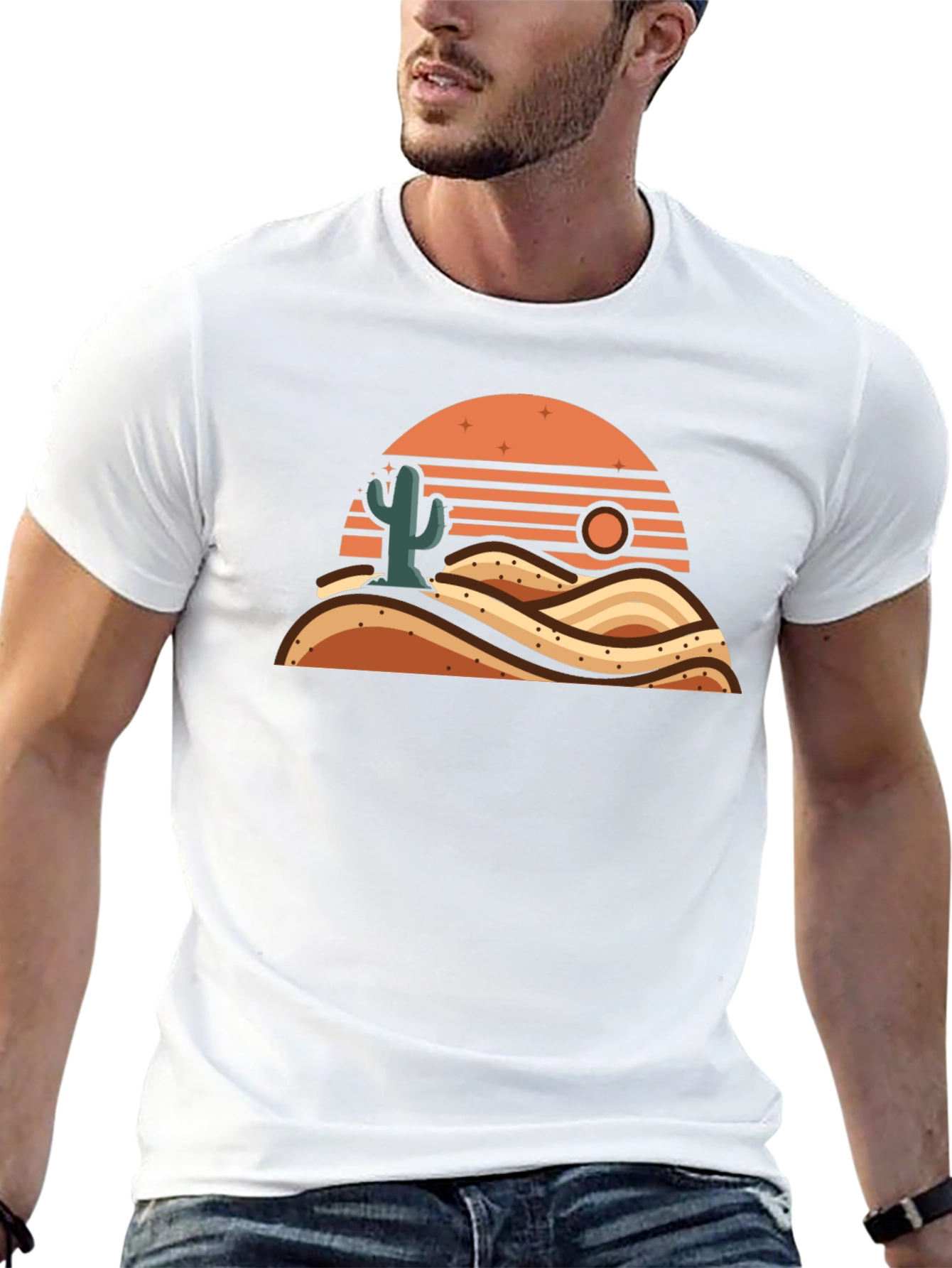 Desert Sunset Graphic Tee