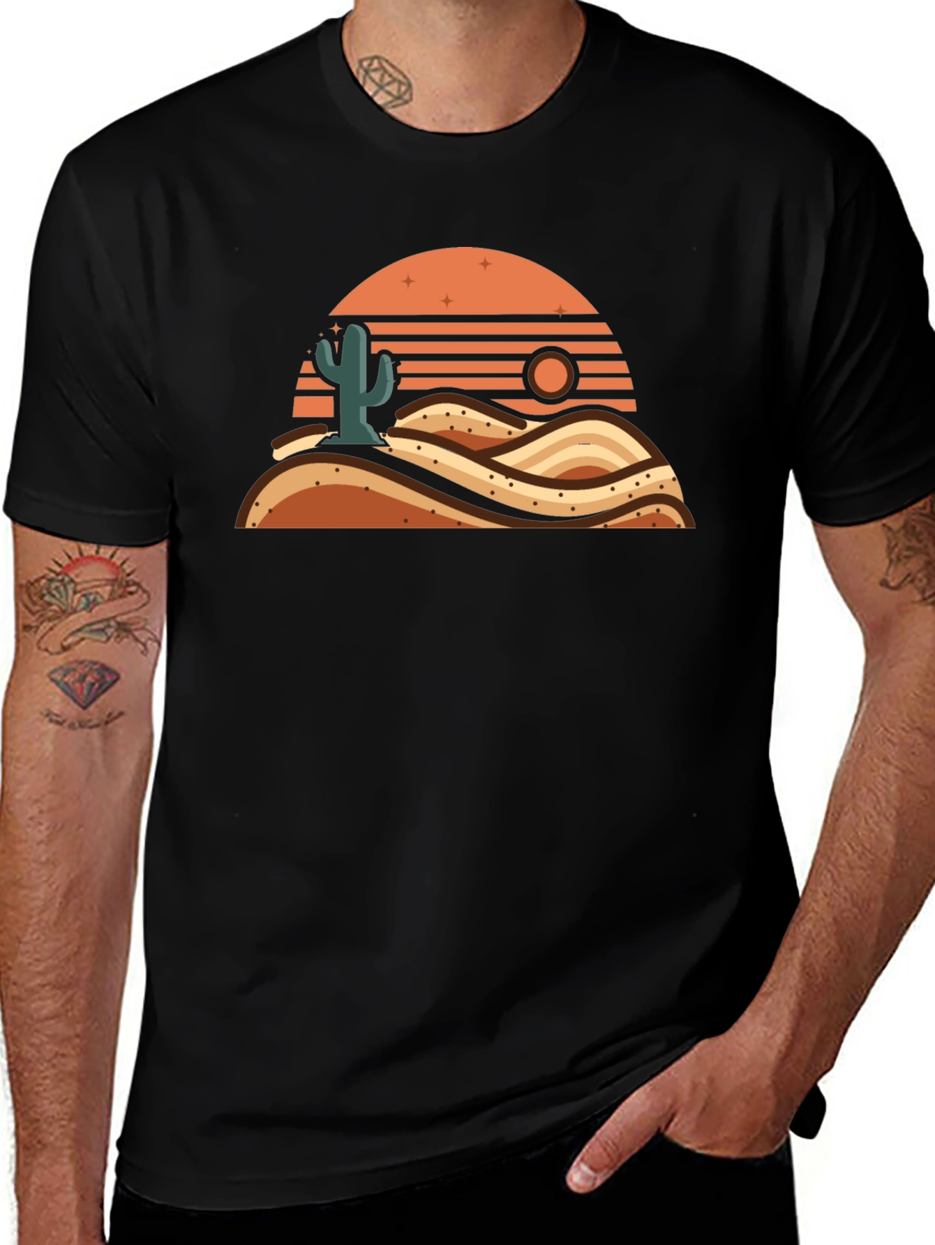 Desert Sunset Graphic Tee