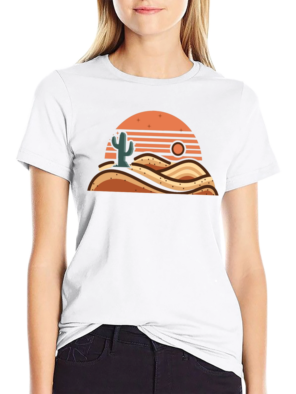 Desert Sunset Graphic Tee