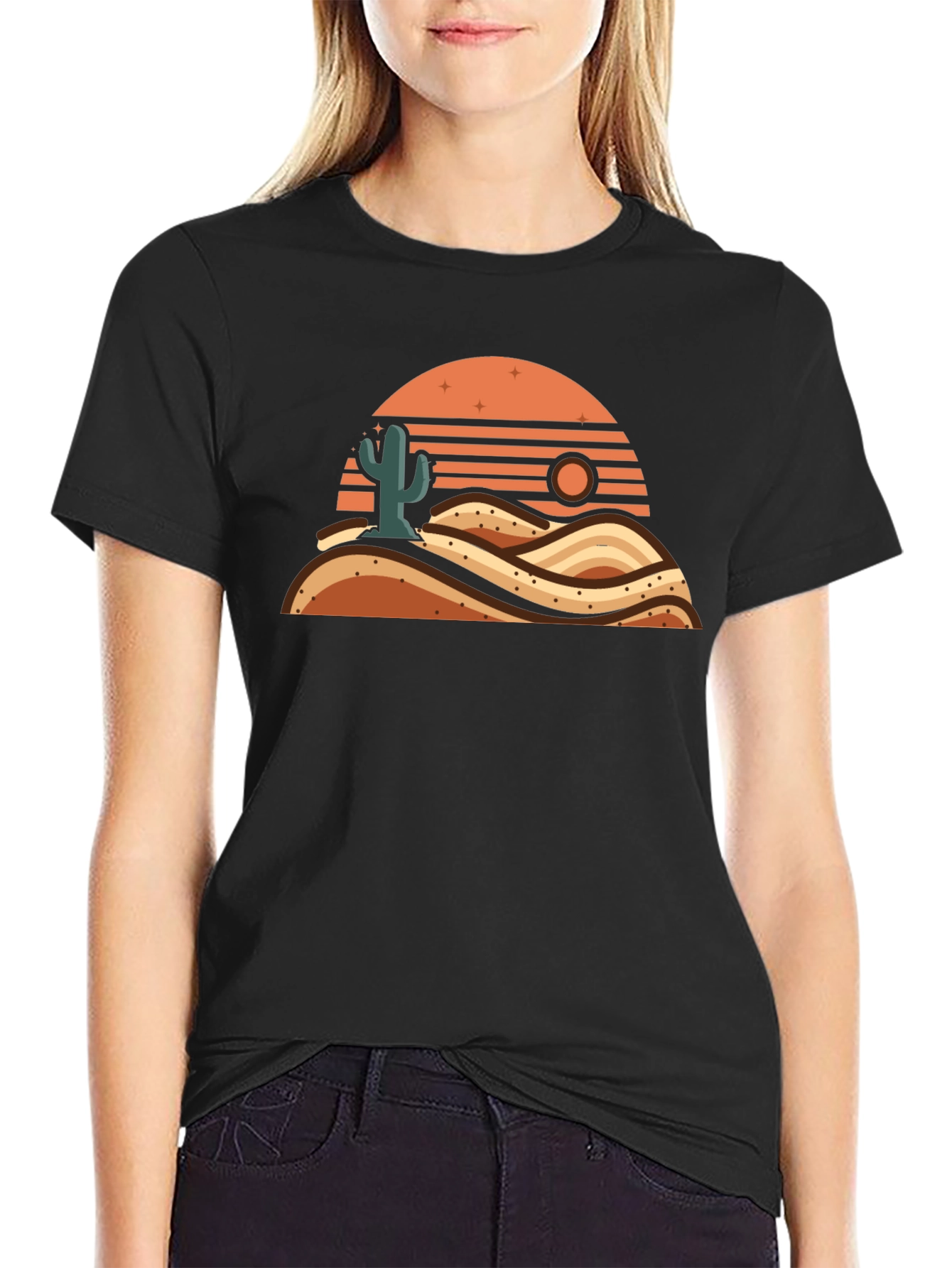 Desert Sunset Graphic Tee