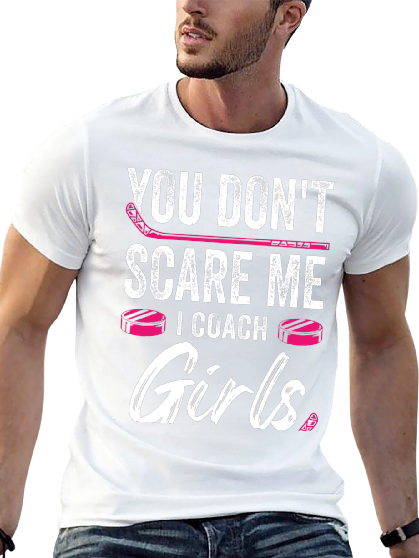 Hockey Coach T-Shirt - Girls Team Coach Tee