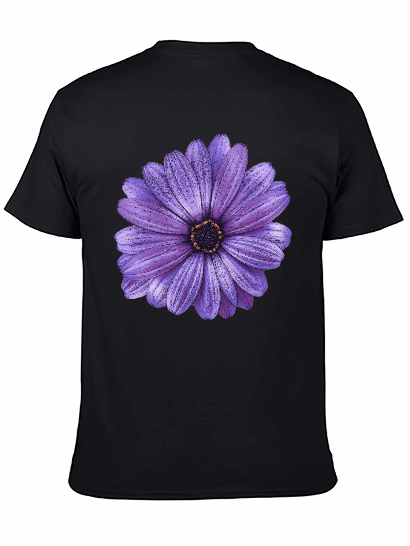 Purple Daisy Graphic T-Shirt