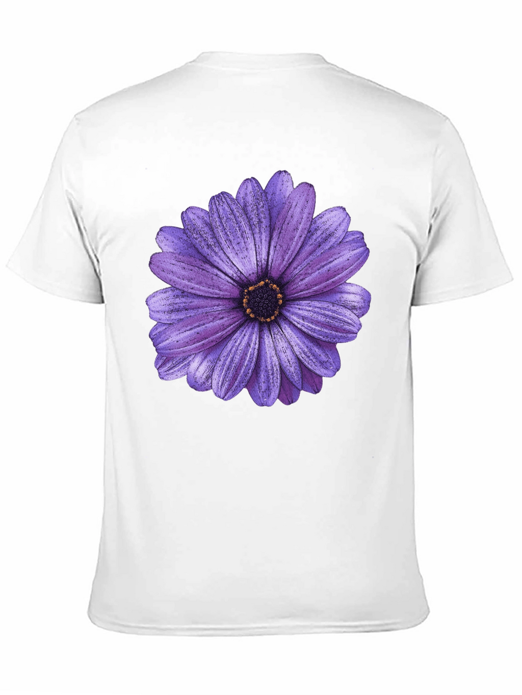 Purple Daisy Graphic T-Shirt
