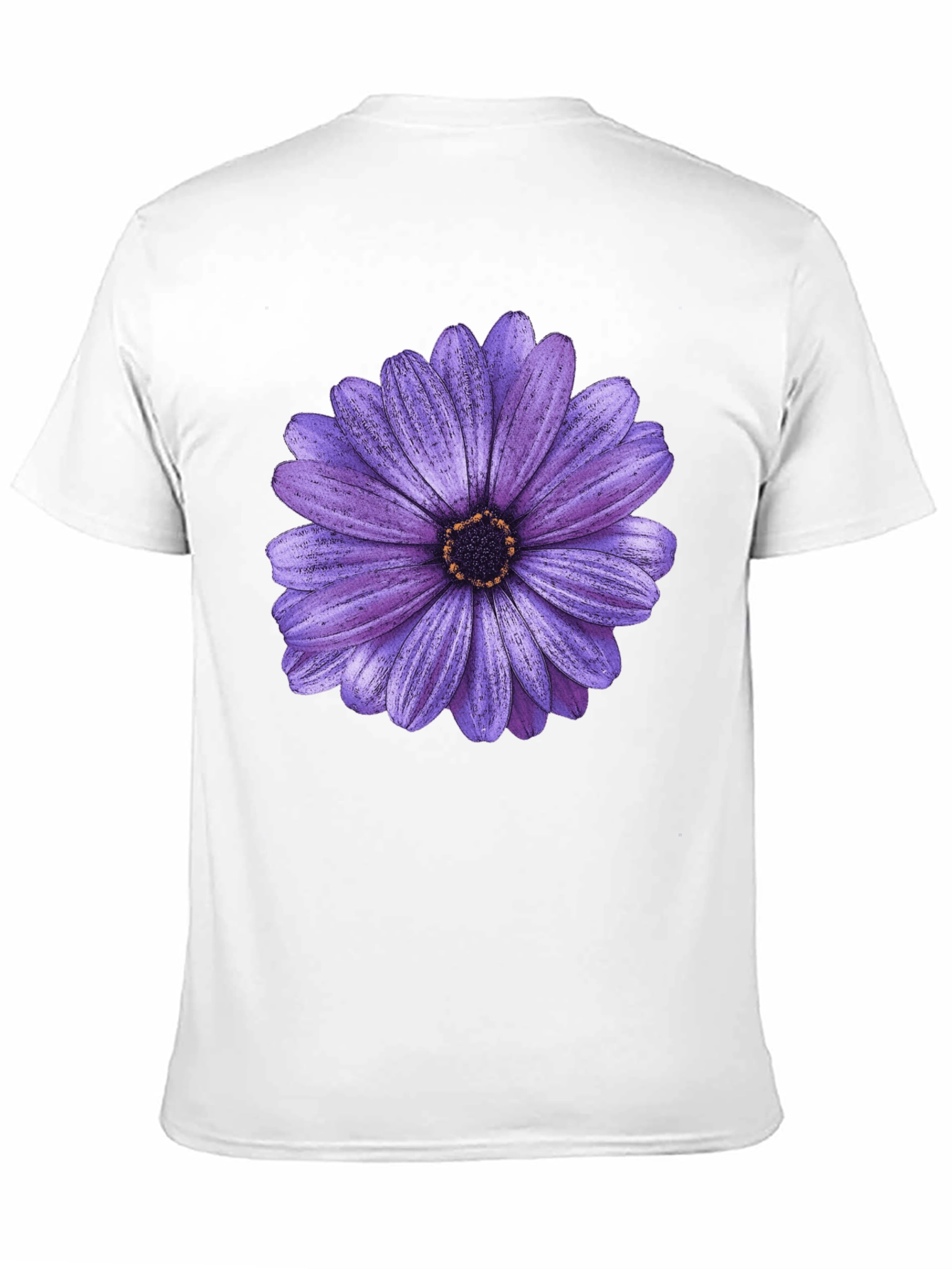 Purple Daisy Graphic T-Shirt