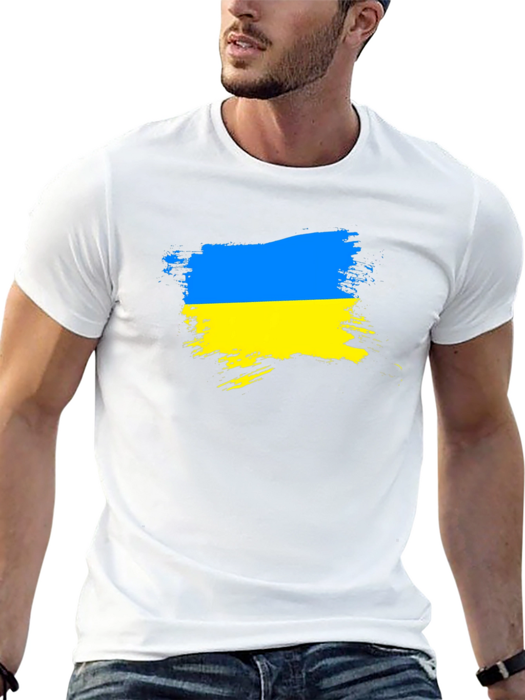 Ukraine Flag T-Shirt: Support Ukraine!