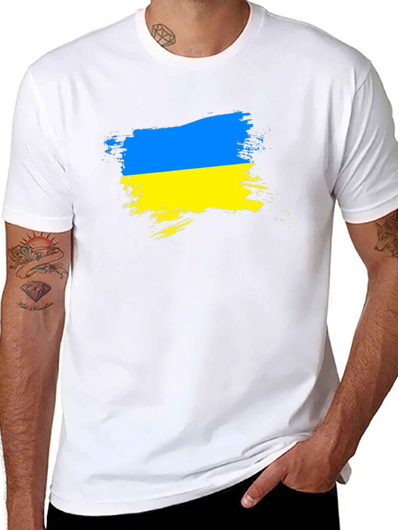 Ukraine Flag T-Shirt: Support Ukraine!