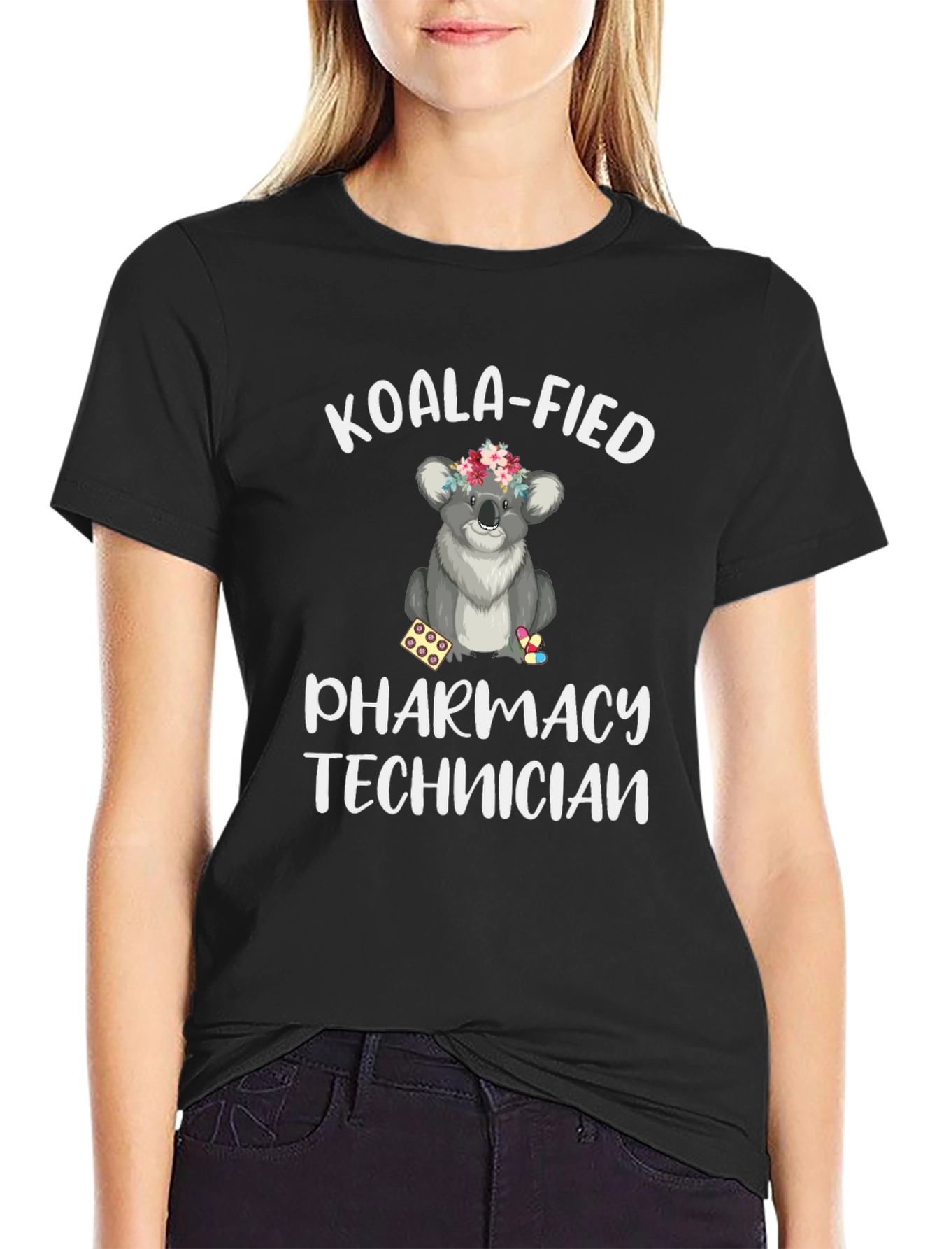 Koala-Fied Pharmacy Technician Graphic Tee