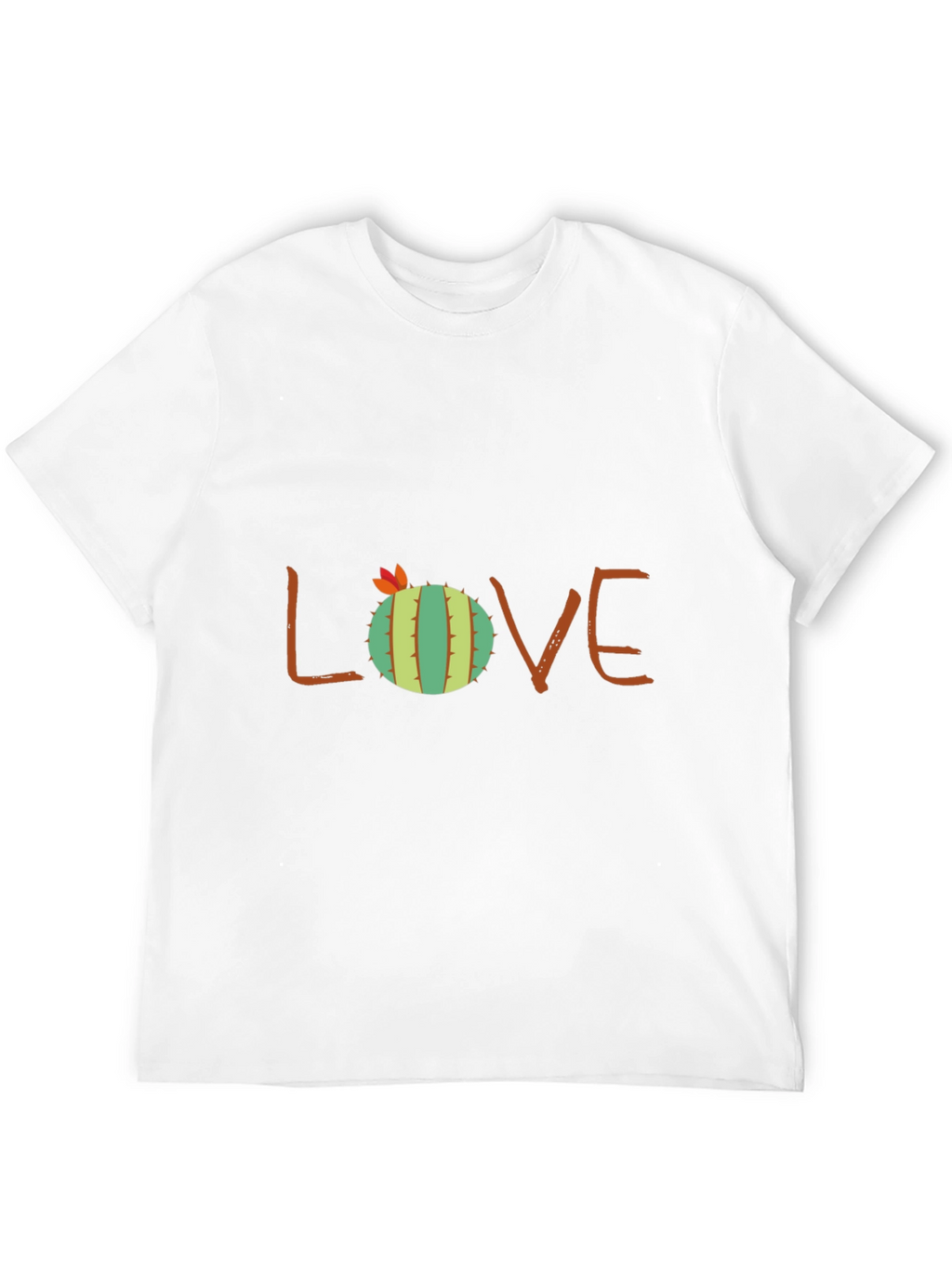 Cactus Love Graphic Tee - Black