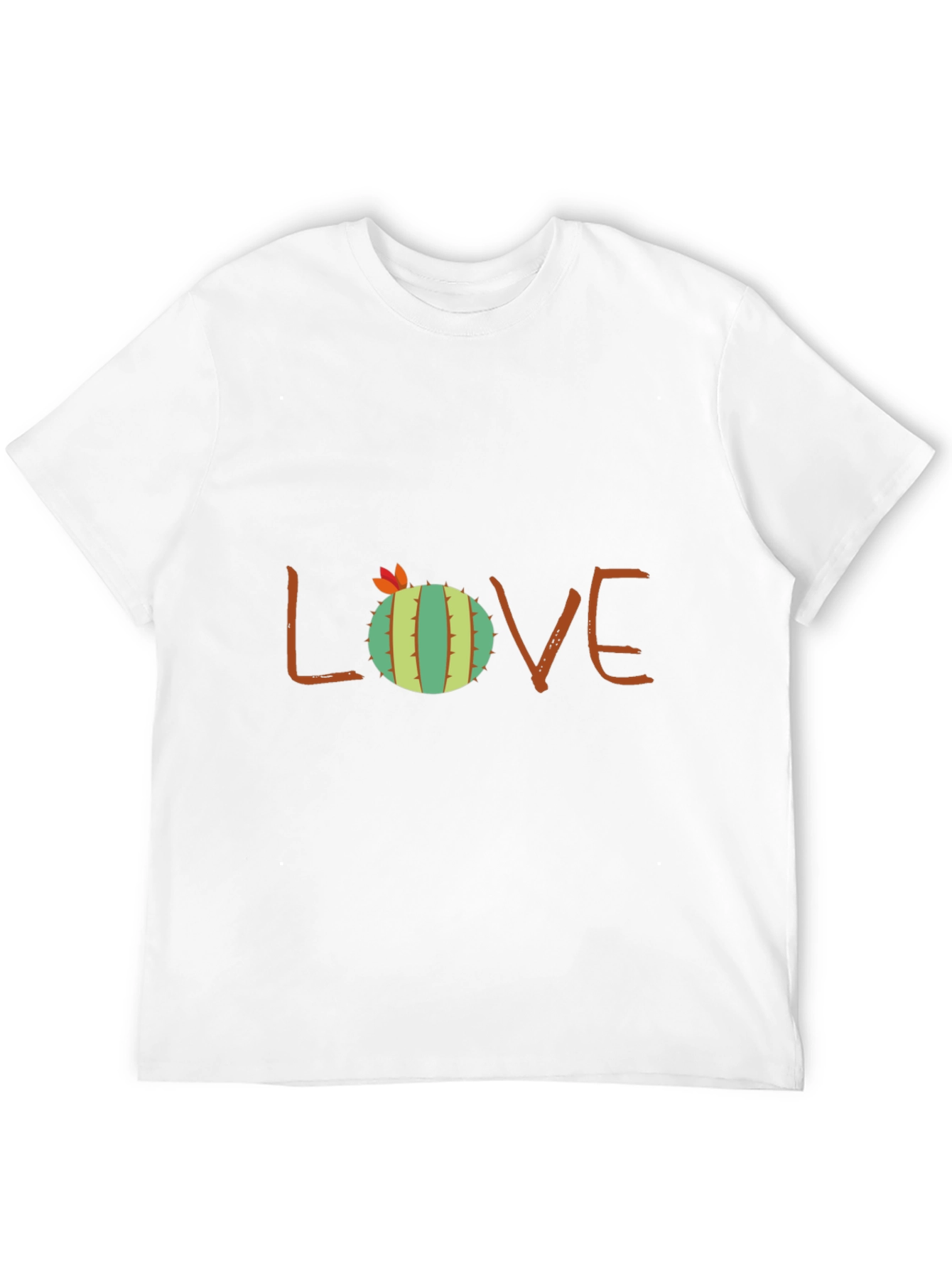 Cactus Love Graphic Tee - Black
