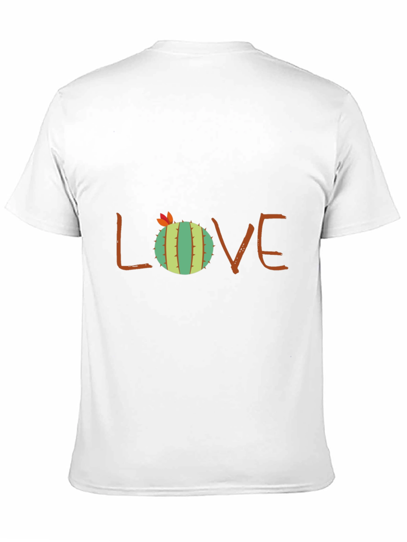Cactus Love Graphic Tee - Black