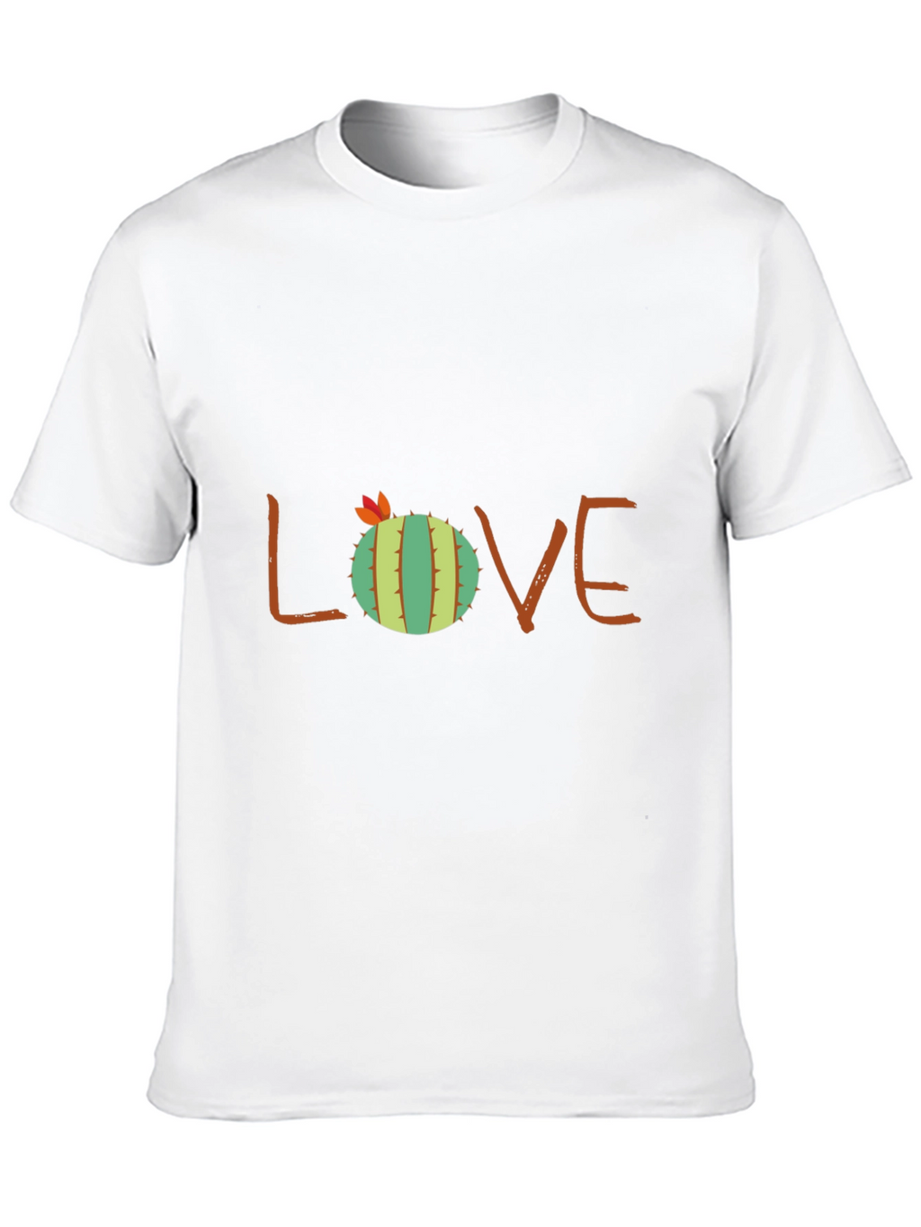 Cactus Love Graphic Tee - Black