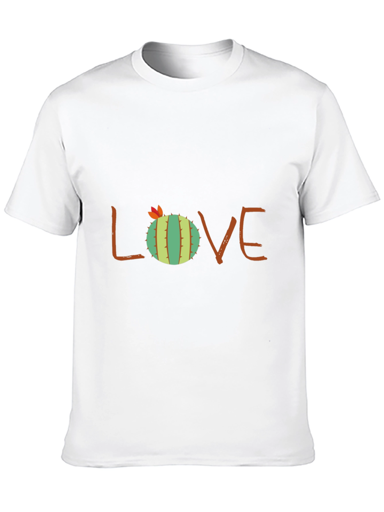 Cactus Love Graphic Tee - Black