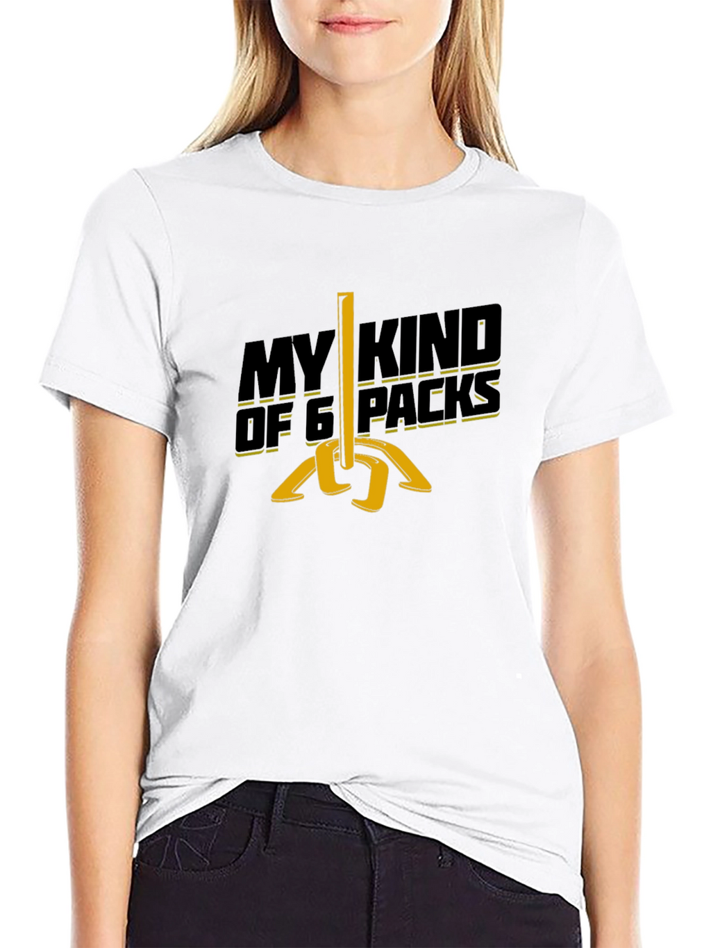 Funny Horseshoe Six Pack T-Shirt
