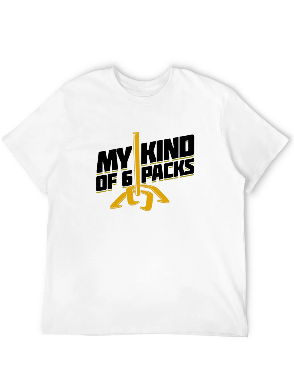 Funny Horseshoe Six Pack T-Shirt
