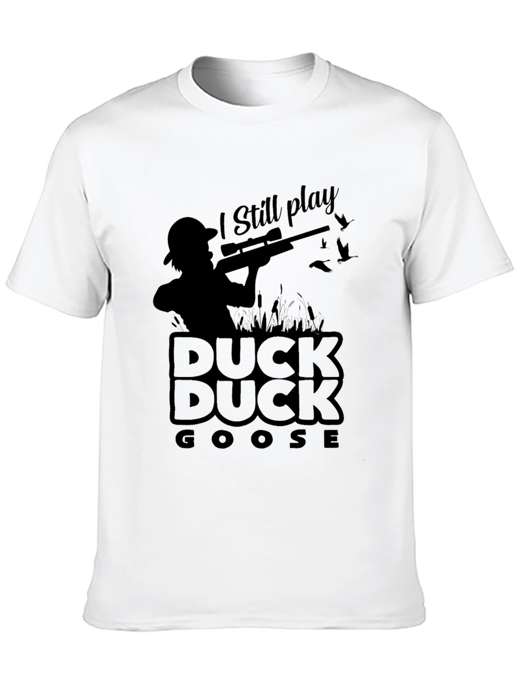 Duck Duck Goose T-Shirt - Hunting Humor Tee