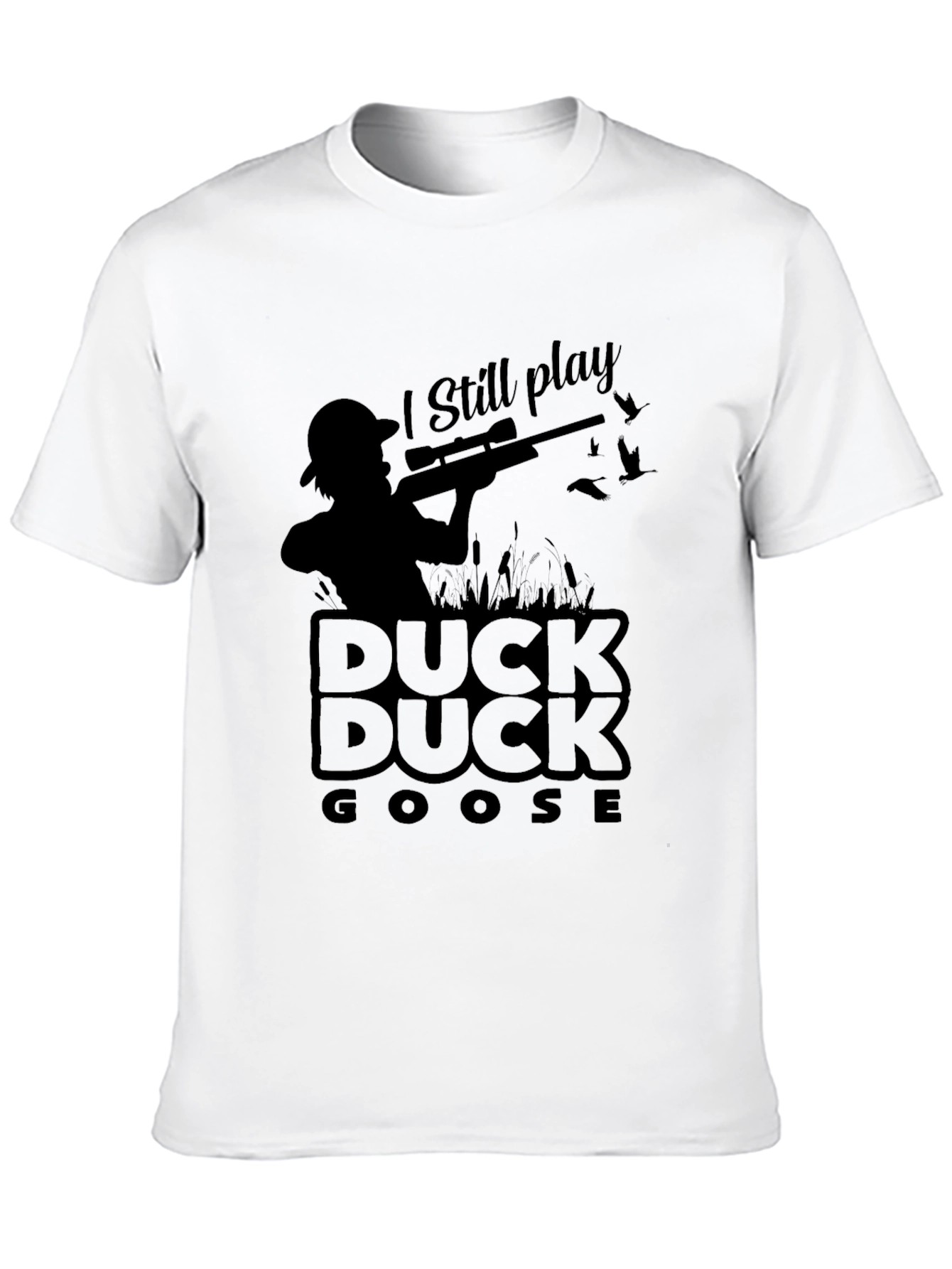 Duck Duck Goose T-Shirt - Hunting Humor Tee