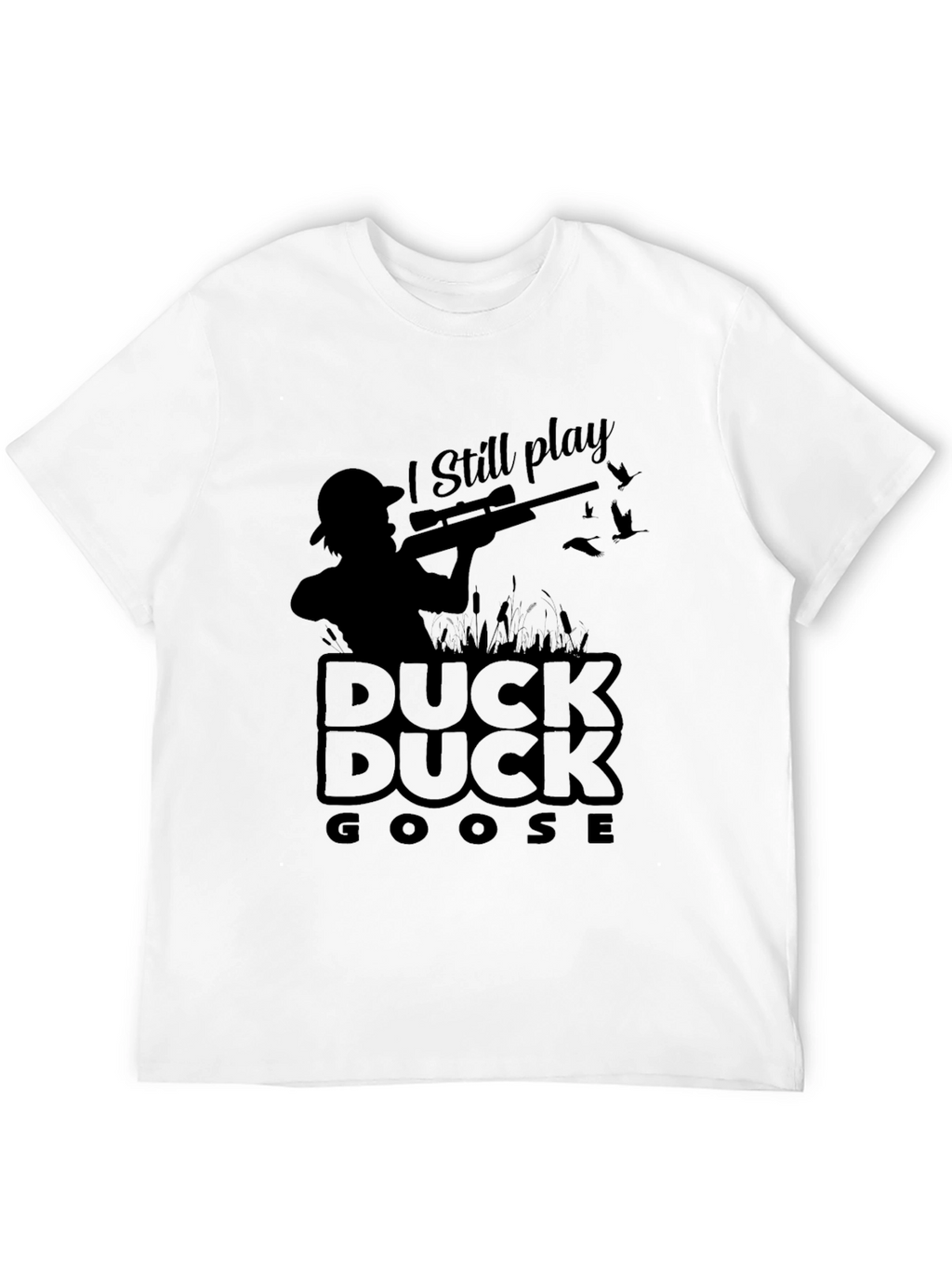 Duck Duck Goose T-Shirt - Hunting Humor Tee