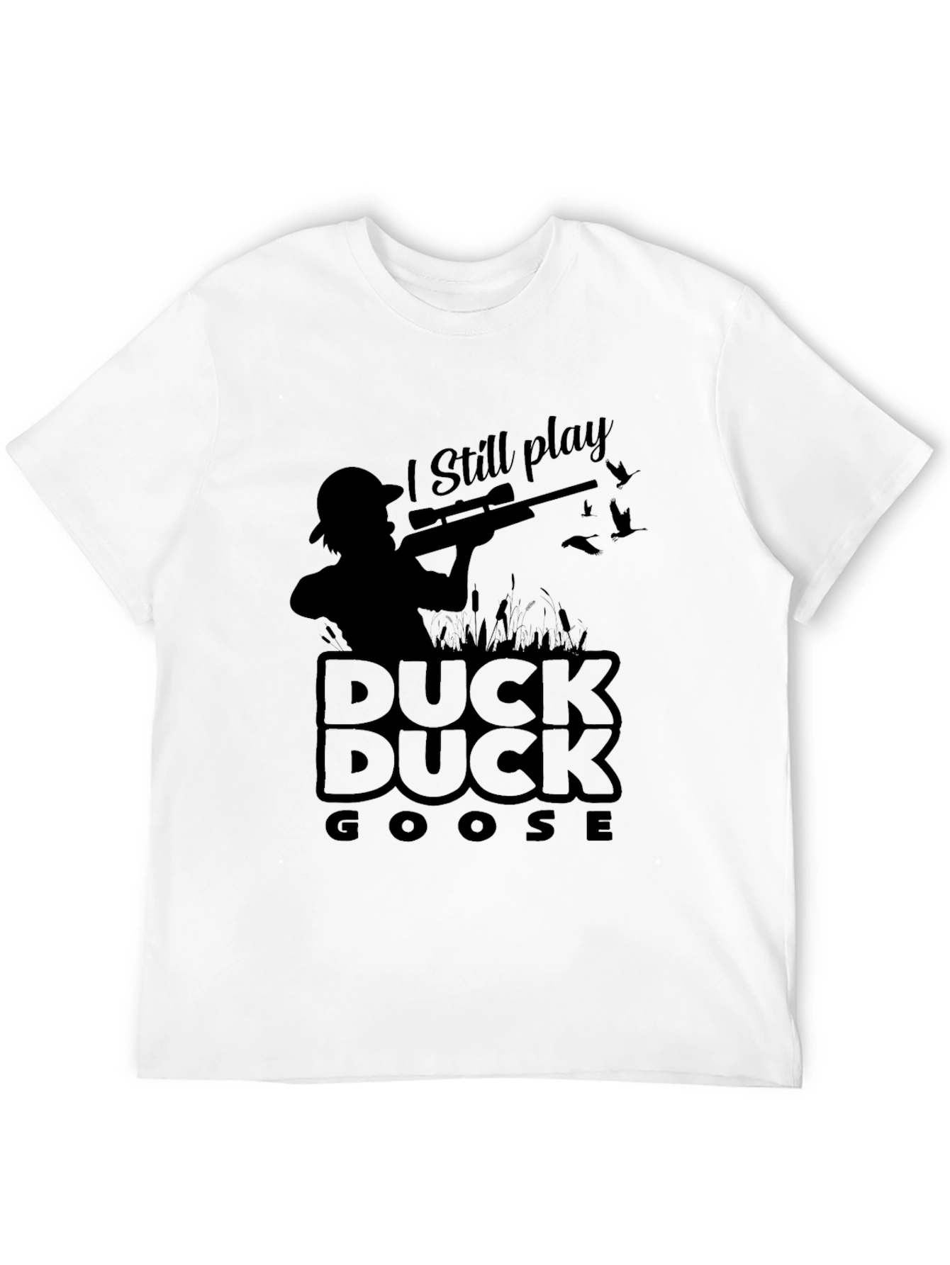 Duck Duck Goose T-Shirt - Hunting Humor Tee