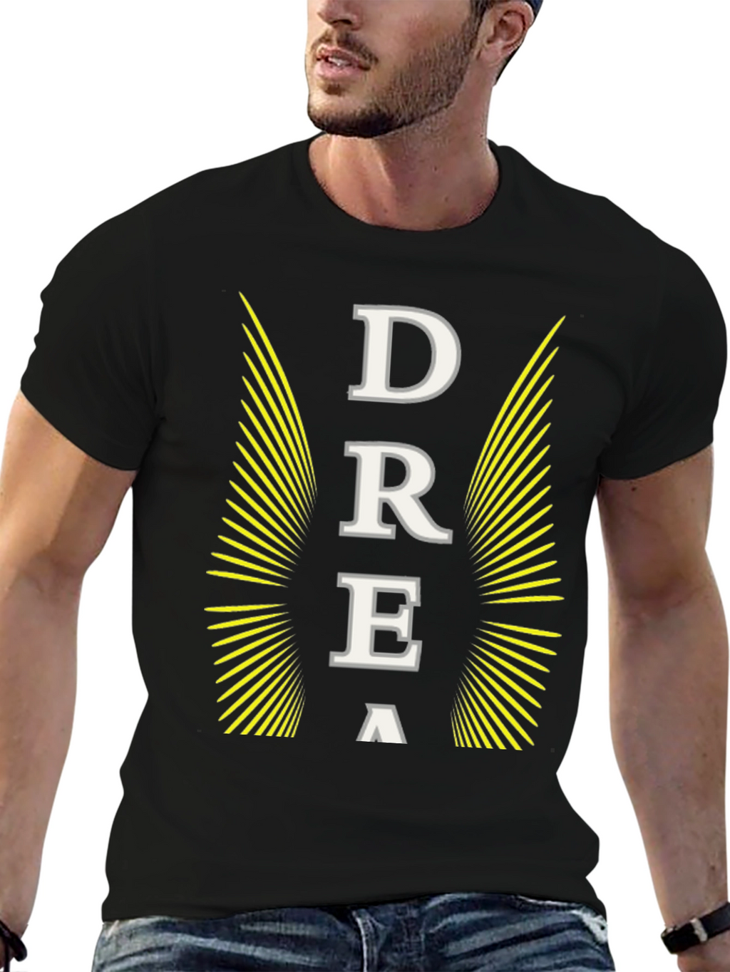 Drea T-Shirt - Black Graphic Tee