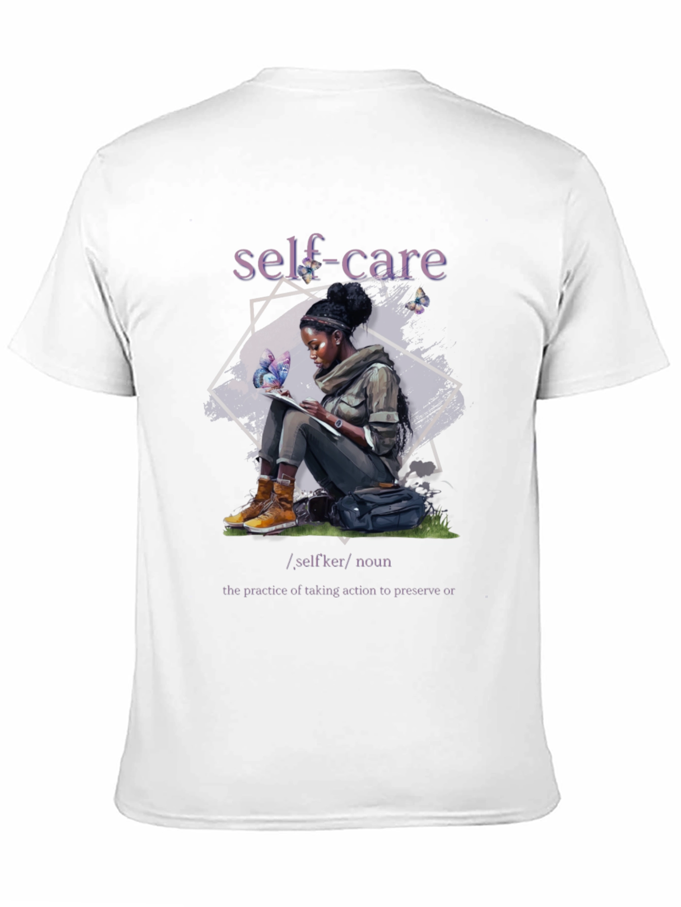 Self-Care Definition T-Shirt - Stylish & Meaningful
