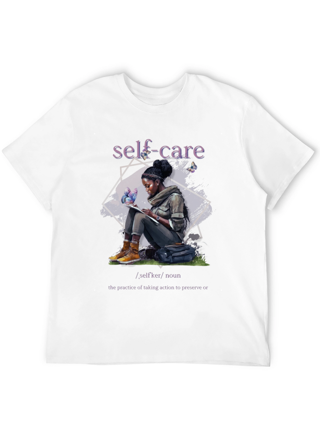 Self-Care Definition T-Shirt - Stylish & Meaningful