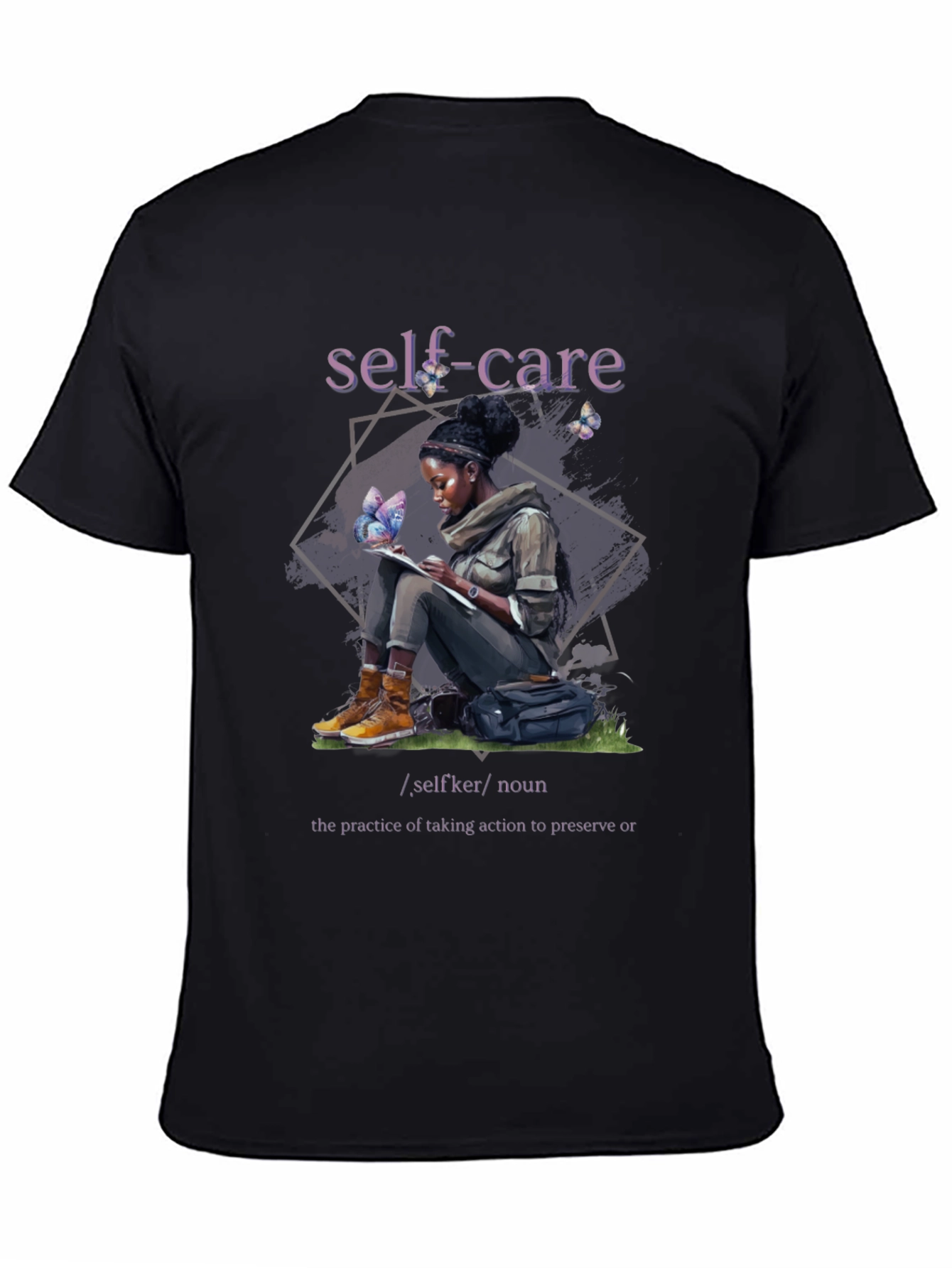 Self-Care Definition T-Shirt - Stylish & Meaningful