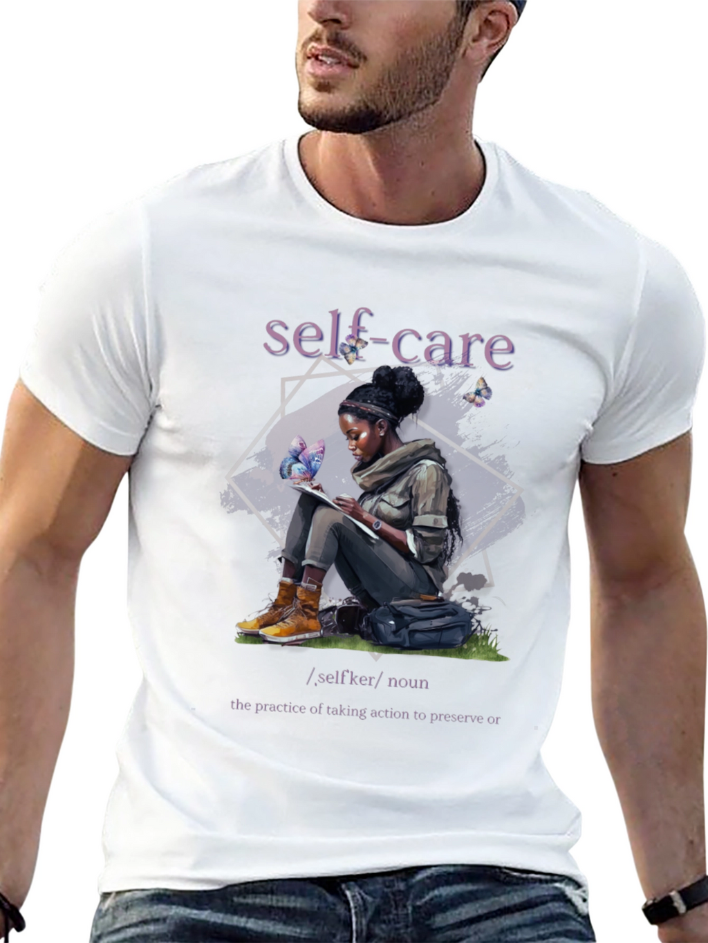 Self-Care Definition T-Shirt - Stylish & Meaningful