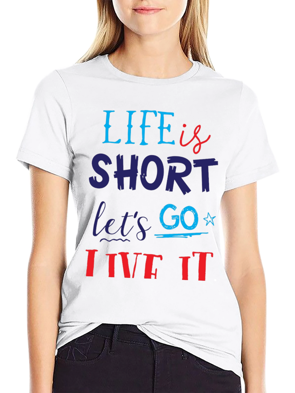 Life is Short Graphic T-Shirt