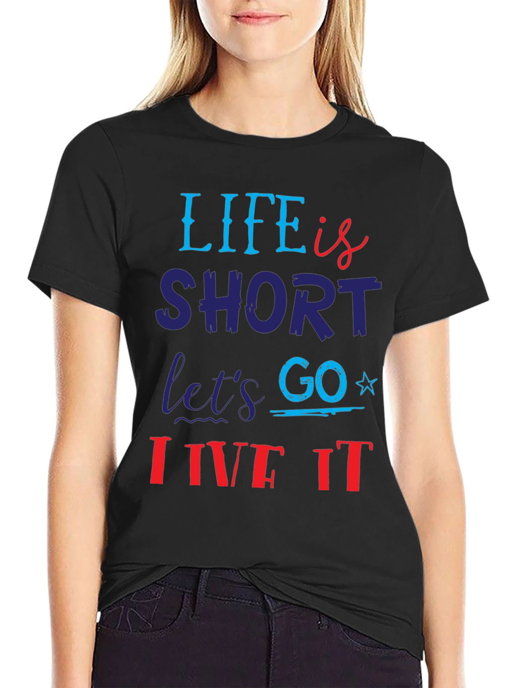 Life is Short Graphic T-Shirt