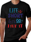 Life is Short Graphic T-Shirt